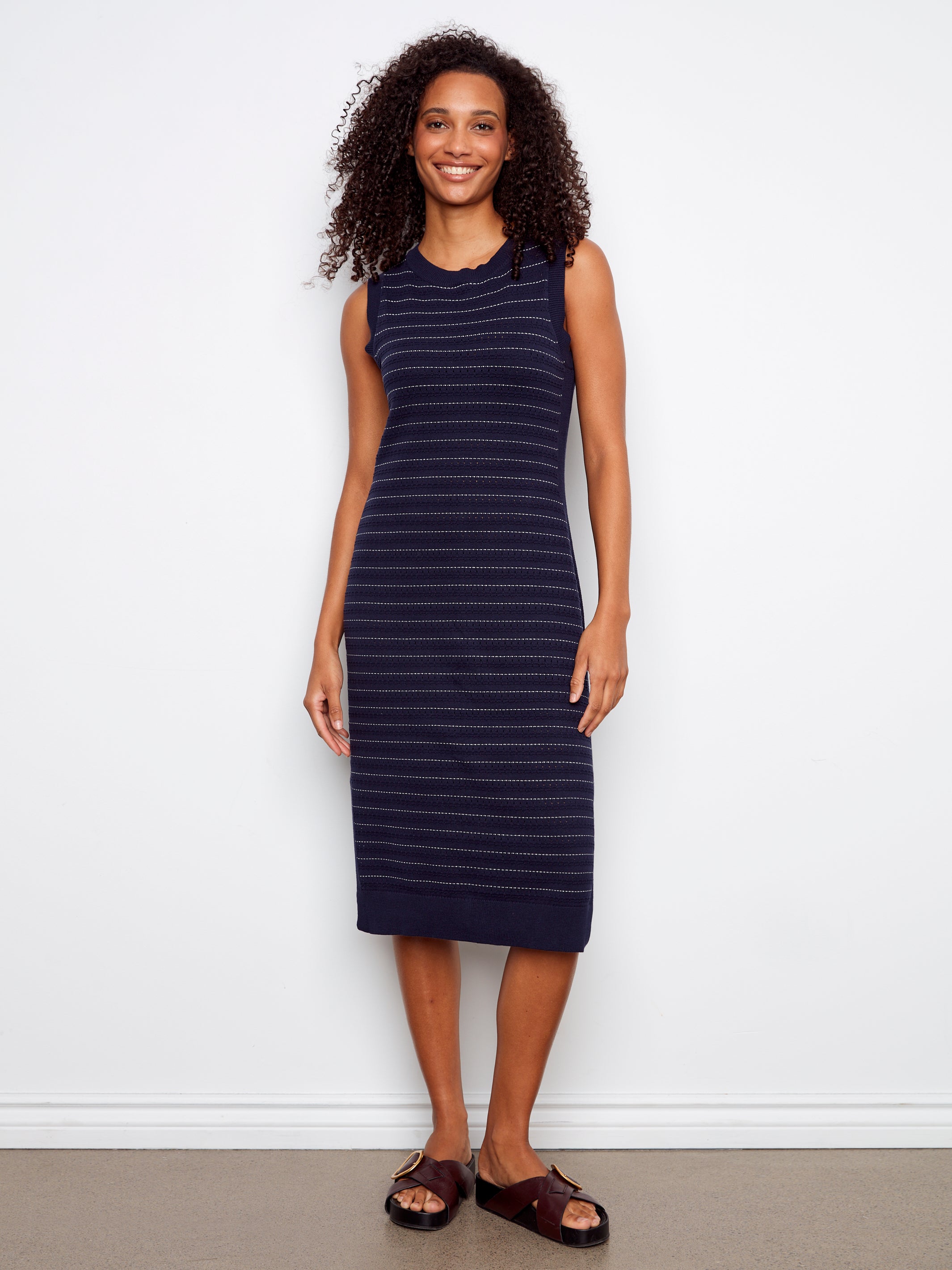 Charlie B Marley Dress - Navy