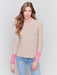 Charlie B Rosalind Slit Sweater - Heather Truffle Clothing - Tops - Sweaters - Pullovers by Charlie B | Grace the Boutique