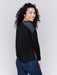 Charlie B Satin Jersey Top - Black Clothing - Tops - Shirts - LS Knits by Charlie B | Grace the Boutique