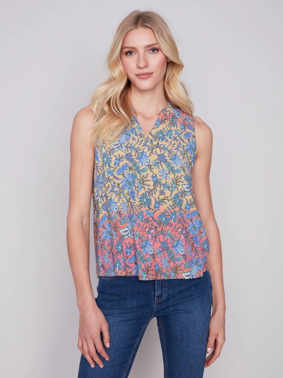 Charlie B Sleeveless Blouse - Glory Unclassified by Grace the Boutique | Grace the Boutique