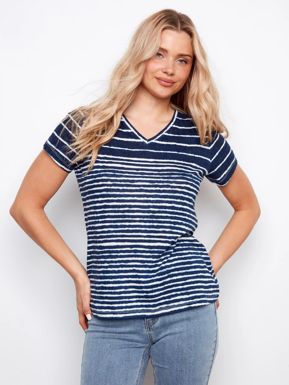 Charlie B Tania Tee - Stripes