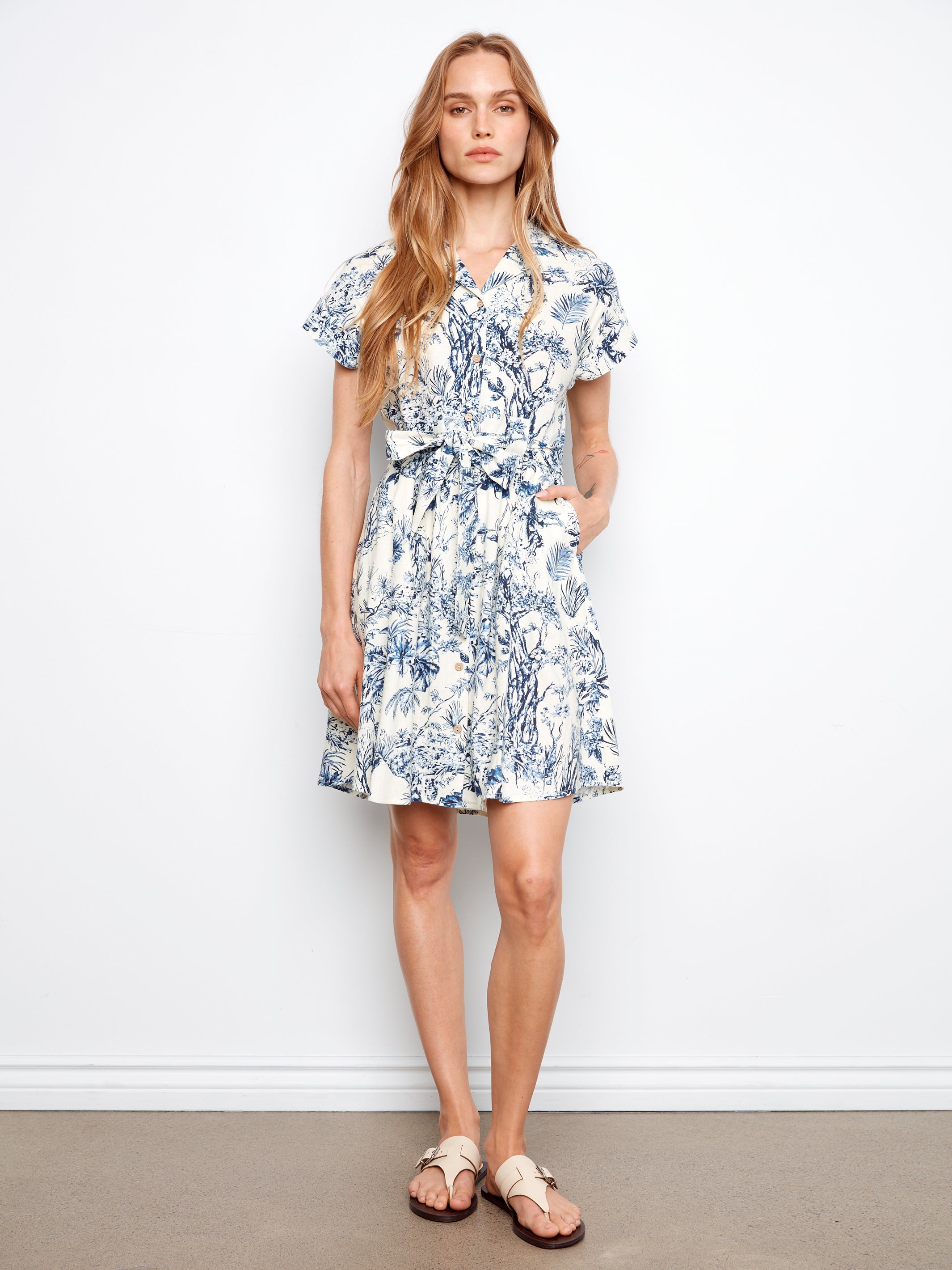 Charlie B Toile Dress - Versailles
