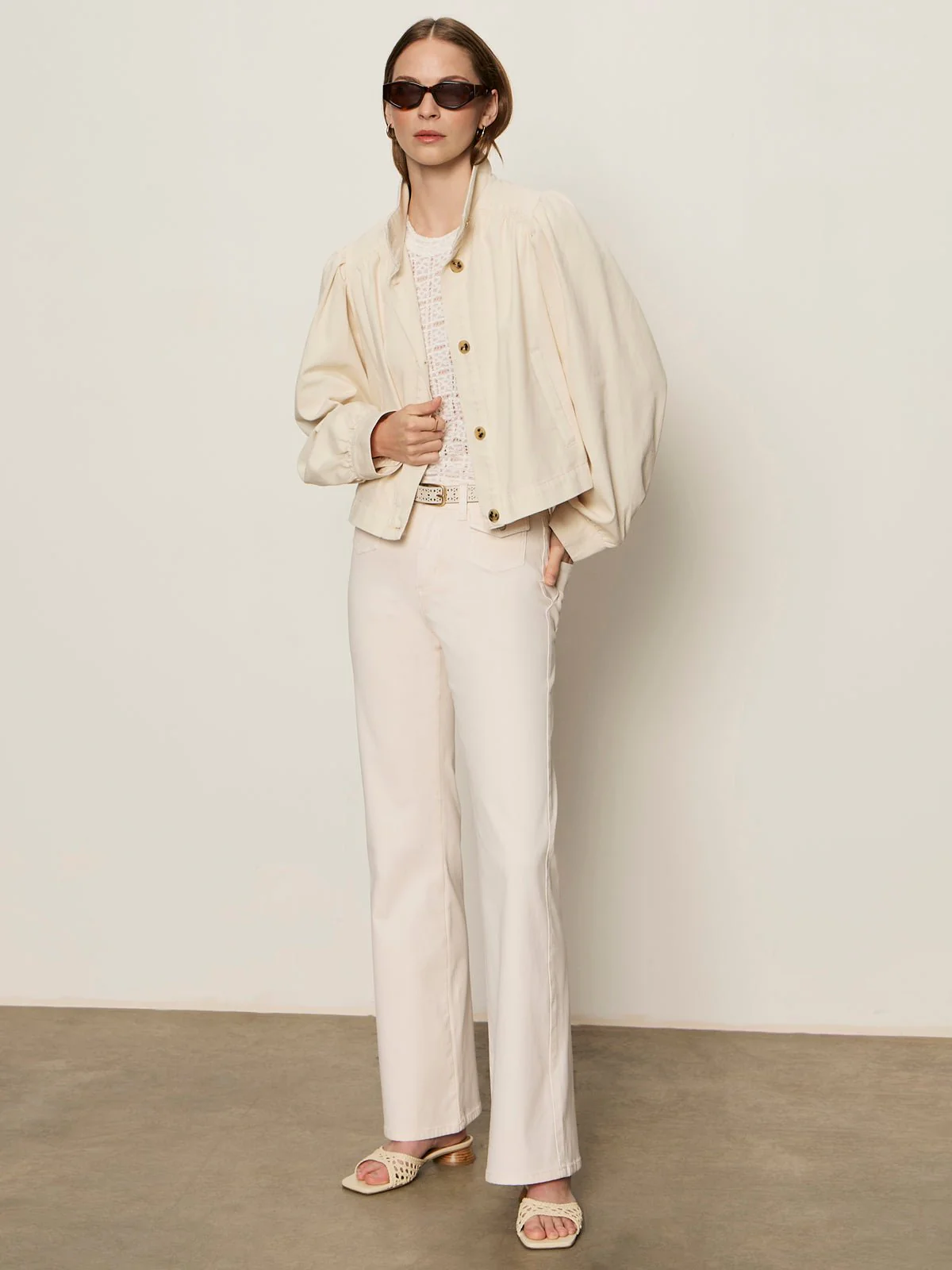 Sanctuary Charlotte Twill Jacket - Collagen