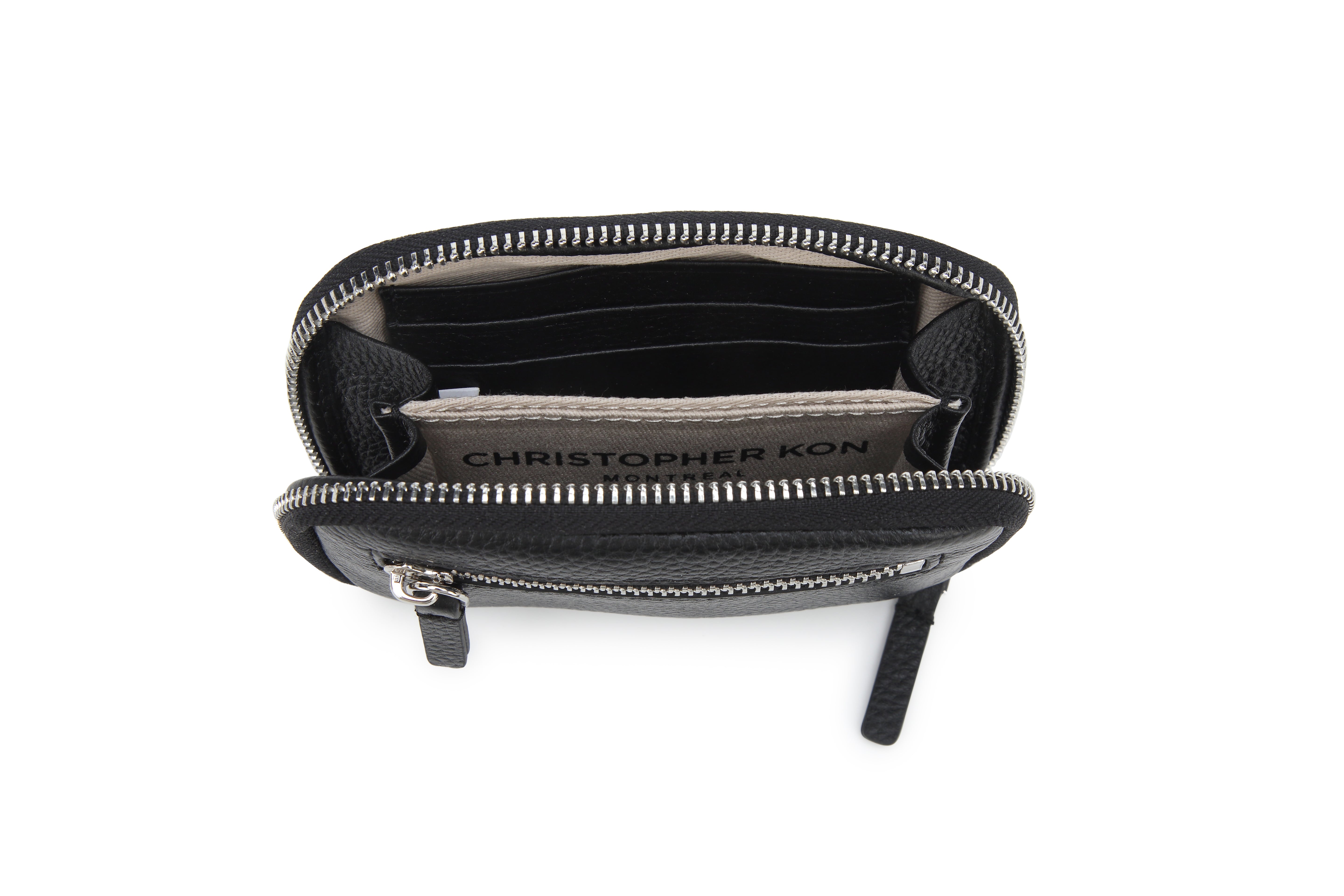 Christopher Kon Mini World Wallet - Black