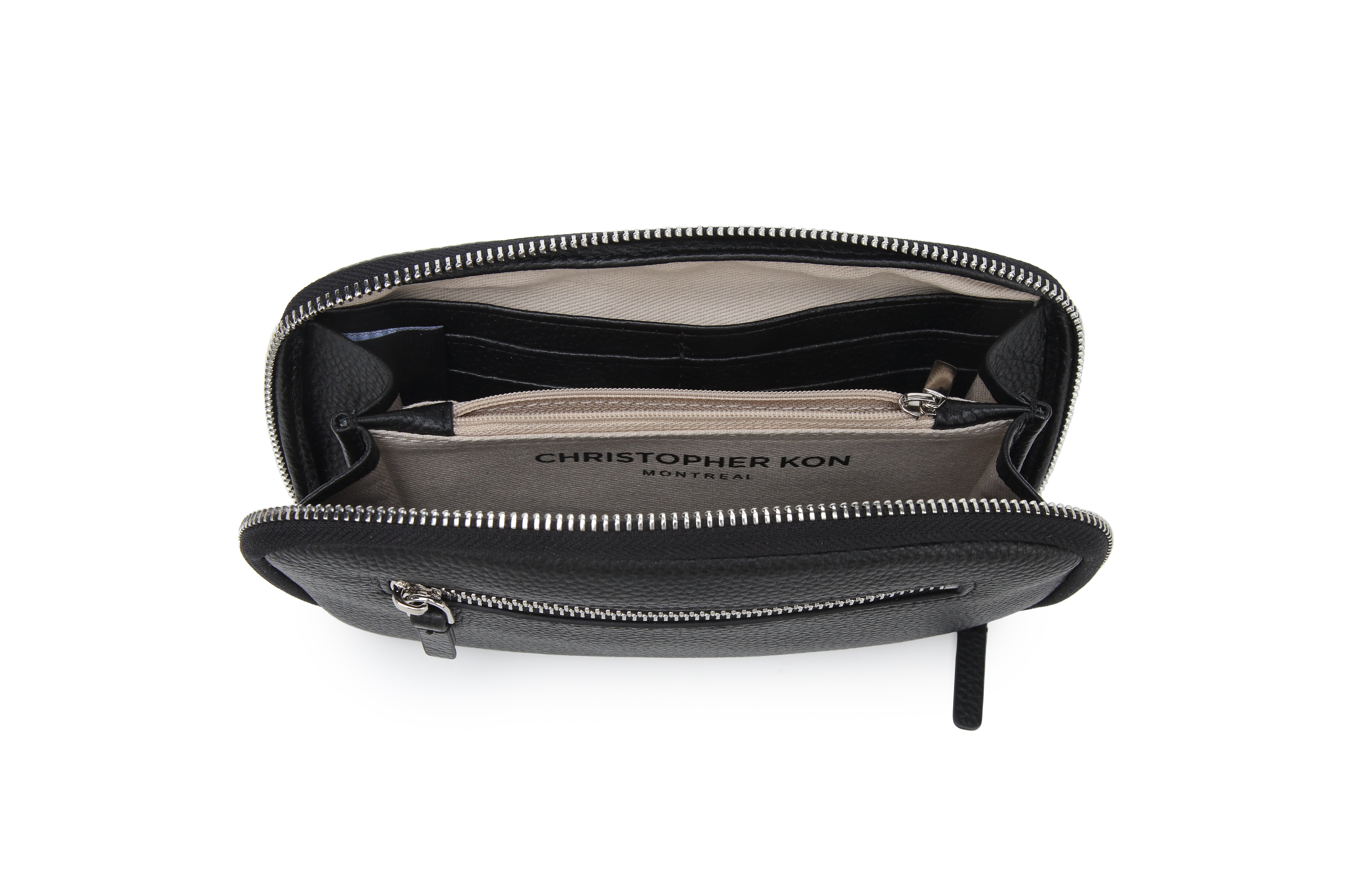 Christopher Kon World Wallet - Black