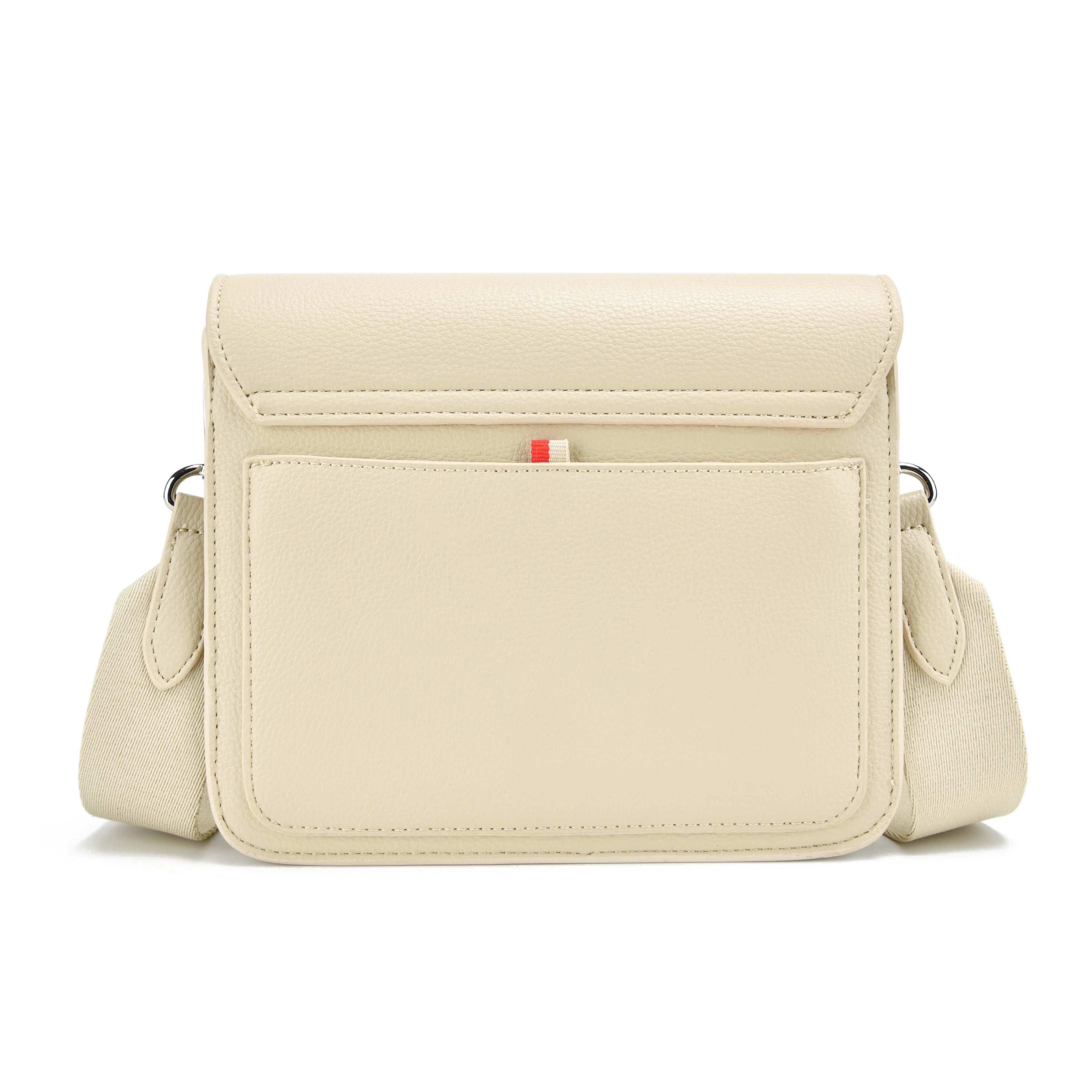 co-lab Allure Flap Crossbody - Bone