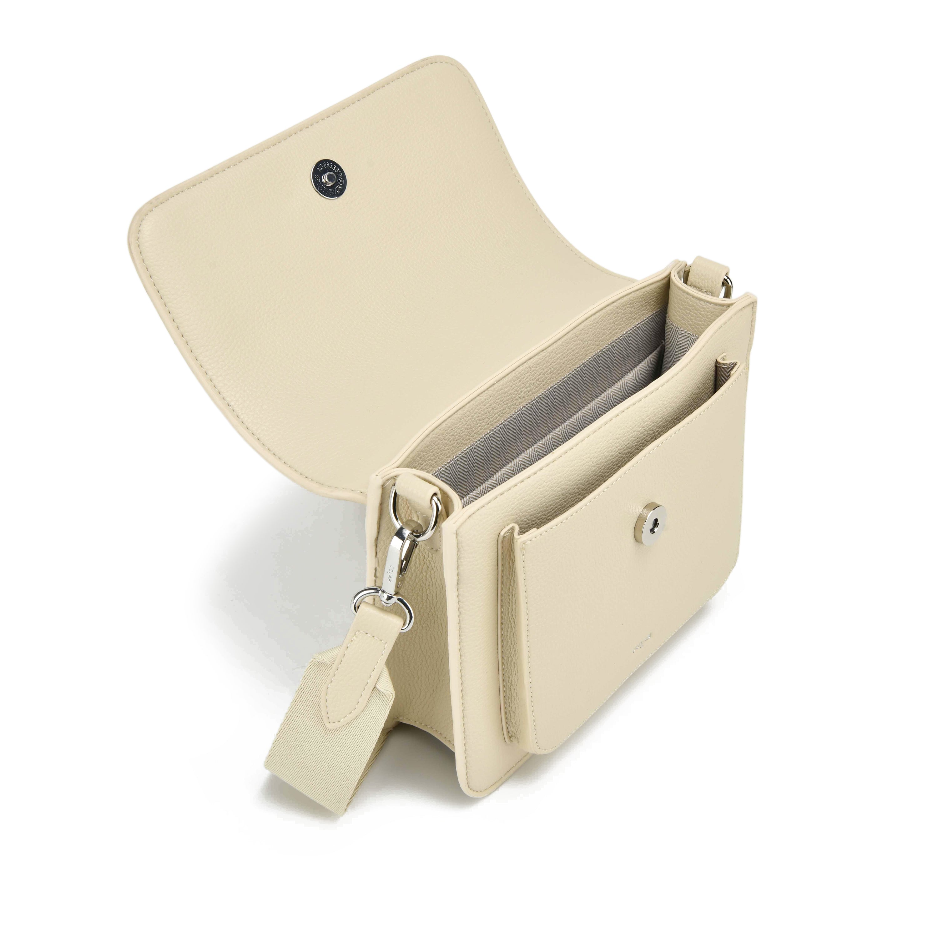 co-lab Allure Flap Crossbody - Bone