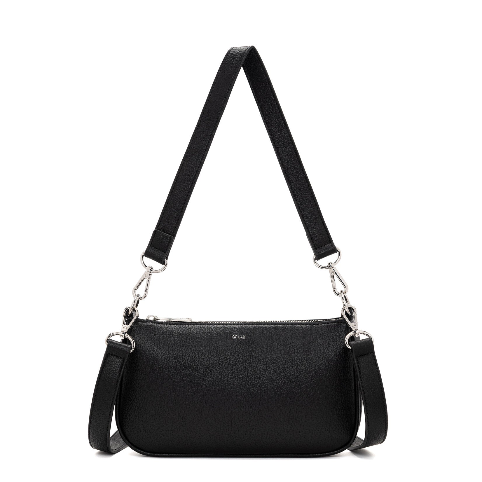 co-lab Chloe Baguette Crossbody - Black Accessories - Other Accessories - Handbags & Wallets by co-lab | Grace the Boutique