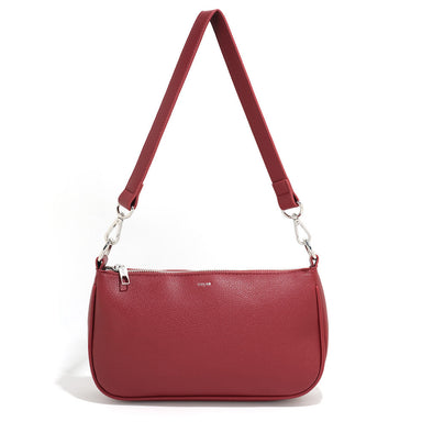 co-lab Chloe Baguette Crossbody - Pomegranate Accessories - Other Accessories - Handbags & Wallets by co-lab | Grace the Boutique