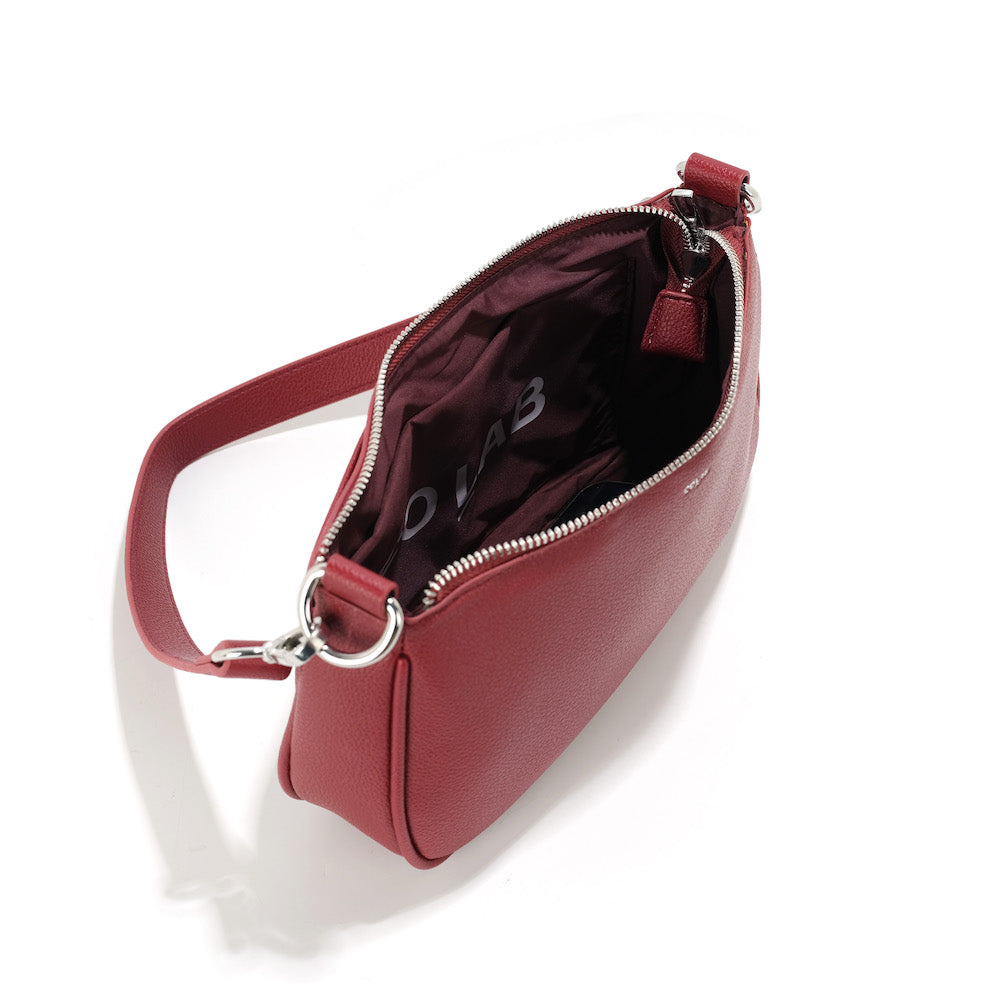 co-lab Chloe Baguette Crossbody - Pomegranate Accessories - Other Accessories - Handbags & Wallets by co-lab | Grace the Boutique