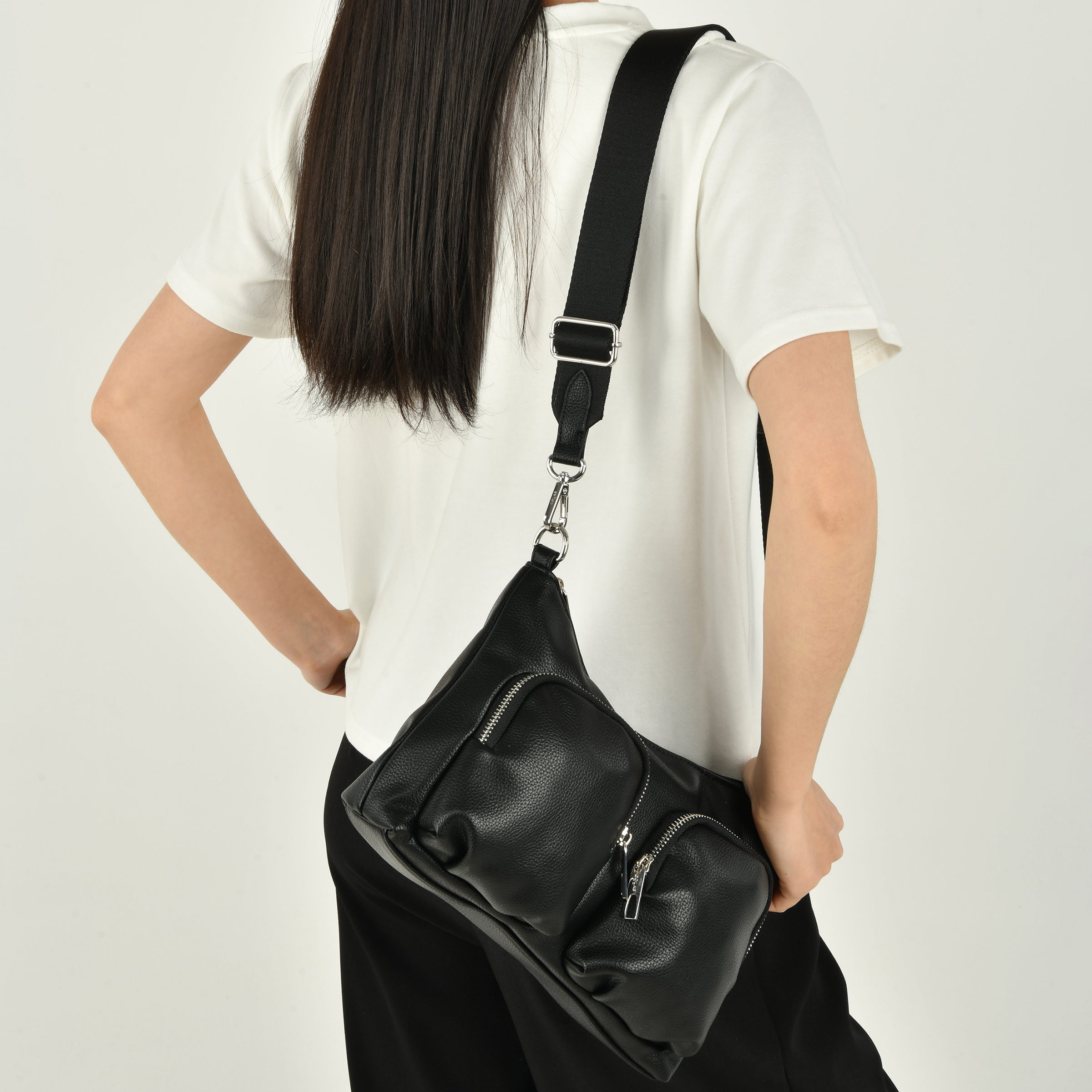 co-lab Claude Crossbody Bag - Black