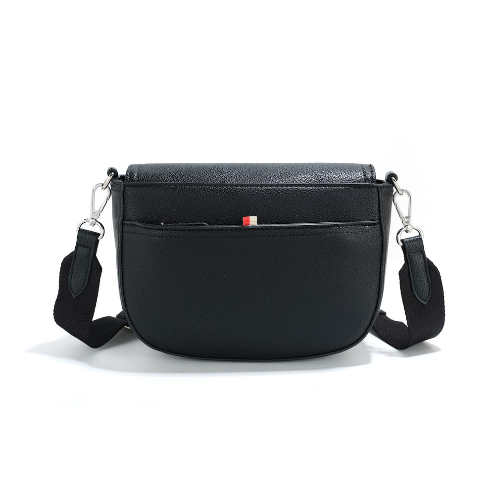 co-lab Janni Flap Crossbody - Black Accessories - Other Accessories - Handbags & Wallets by co-lab | Grace the Boutique