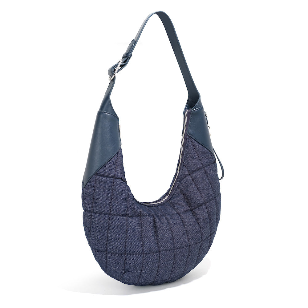 co-lab Joelle Shoulder Bag - Denim Accessories - Other Accessories - Handbags & Wallets by co-lab | Grace the Boutique