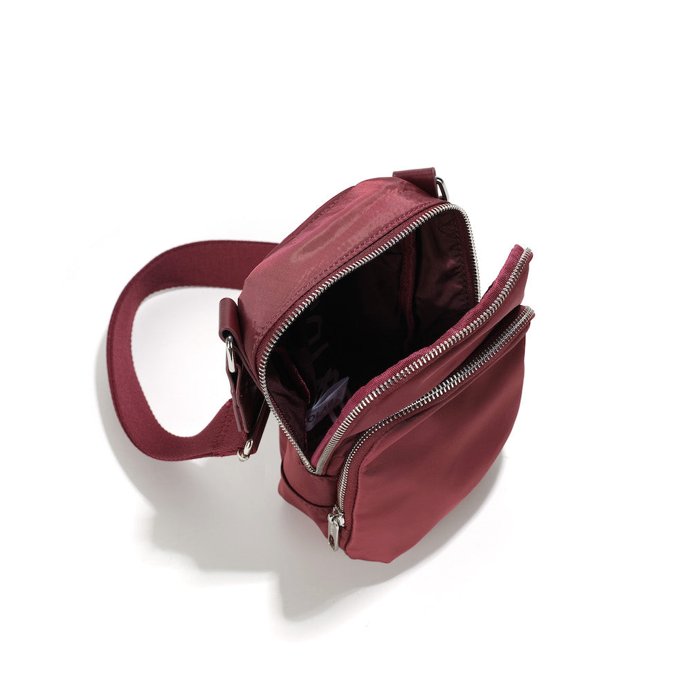 co-lab Linda Tech Crossbody - Dark Pomegranate Accessories - Other Accessories - Handbags & Wallets by co-lab | Grace the Boutique