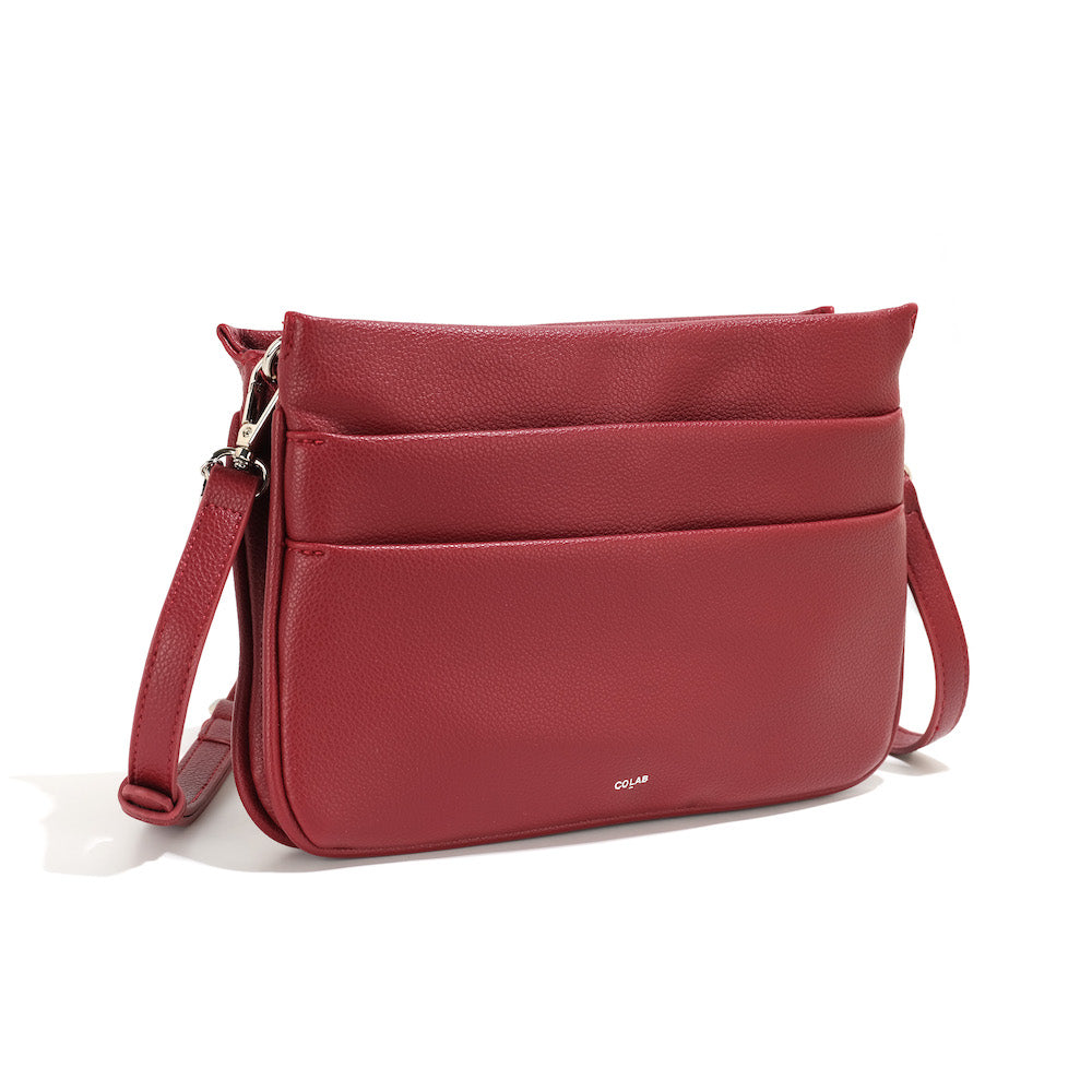 co-lab Nina Crossbody - Pomegranate Accessories - Other Accessories - Handbags & Wallets by co-lab | Grace the Boutique