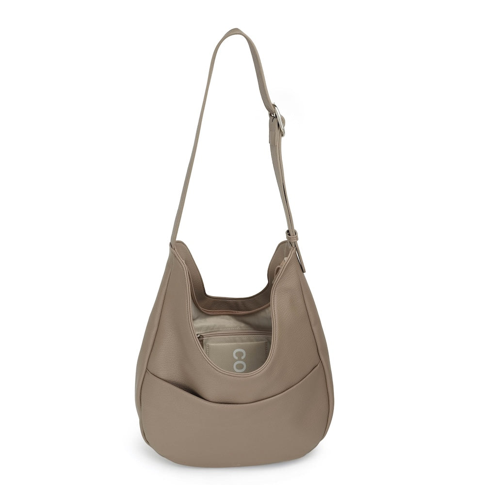 co-lab Olivia Hobo - Taupe