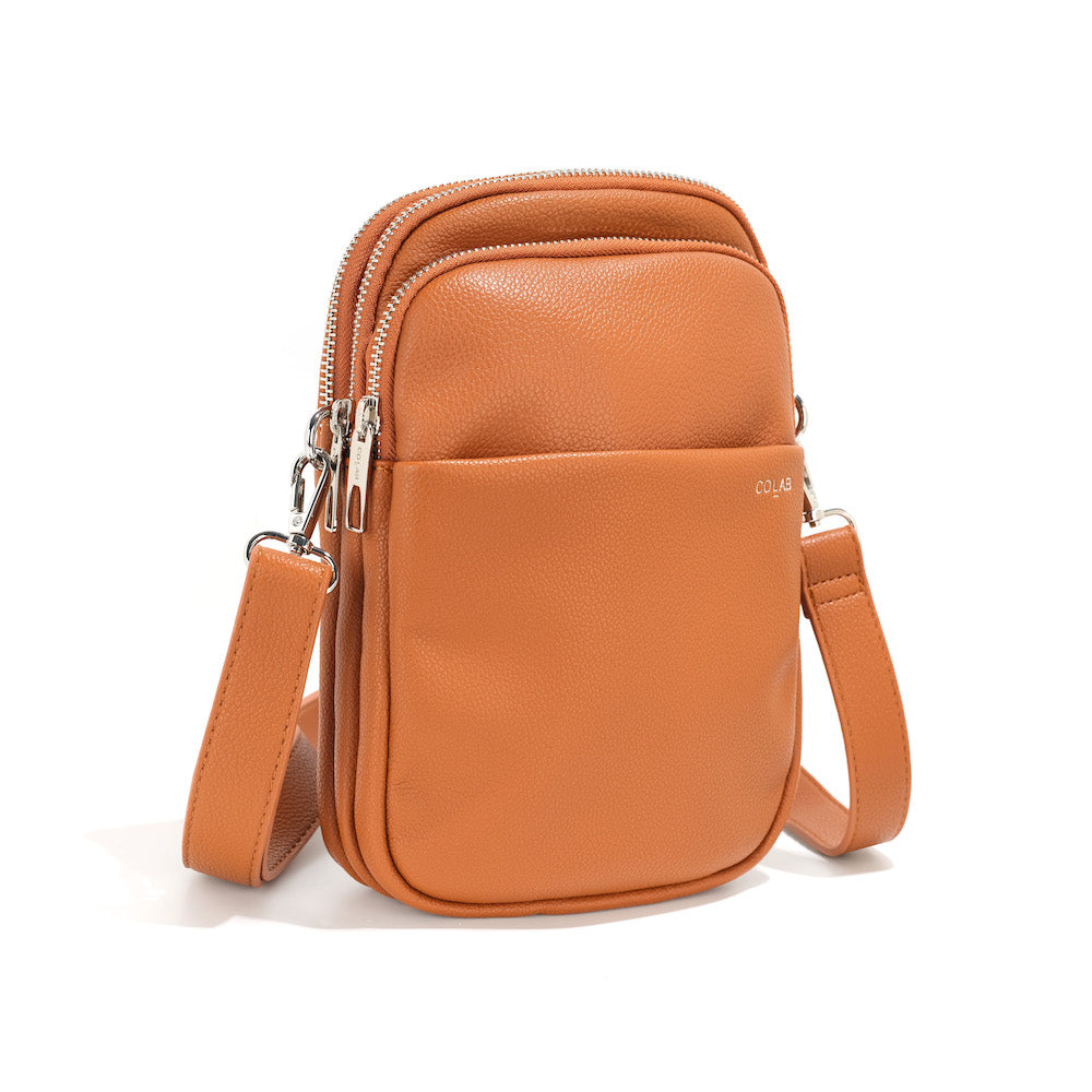 co-lab Park Lane Crossbody - Ginger Accessories - Other Accessories - Handbags & Wallets by co-lab | Grace the Boutique