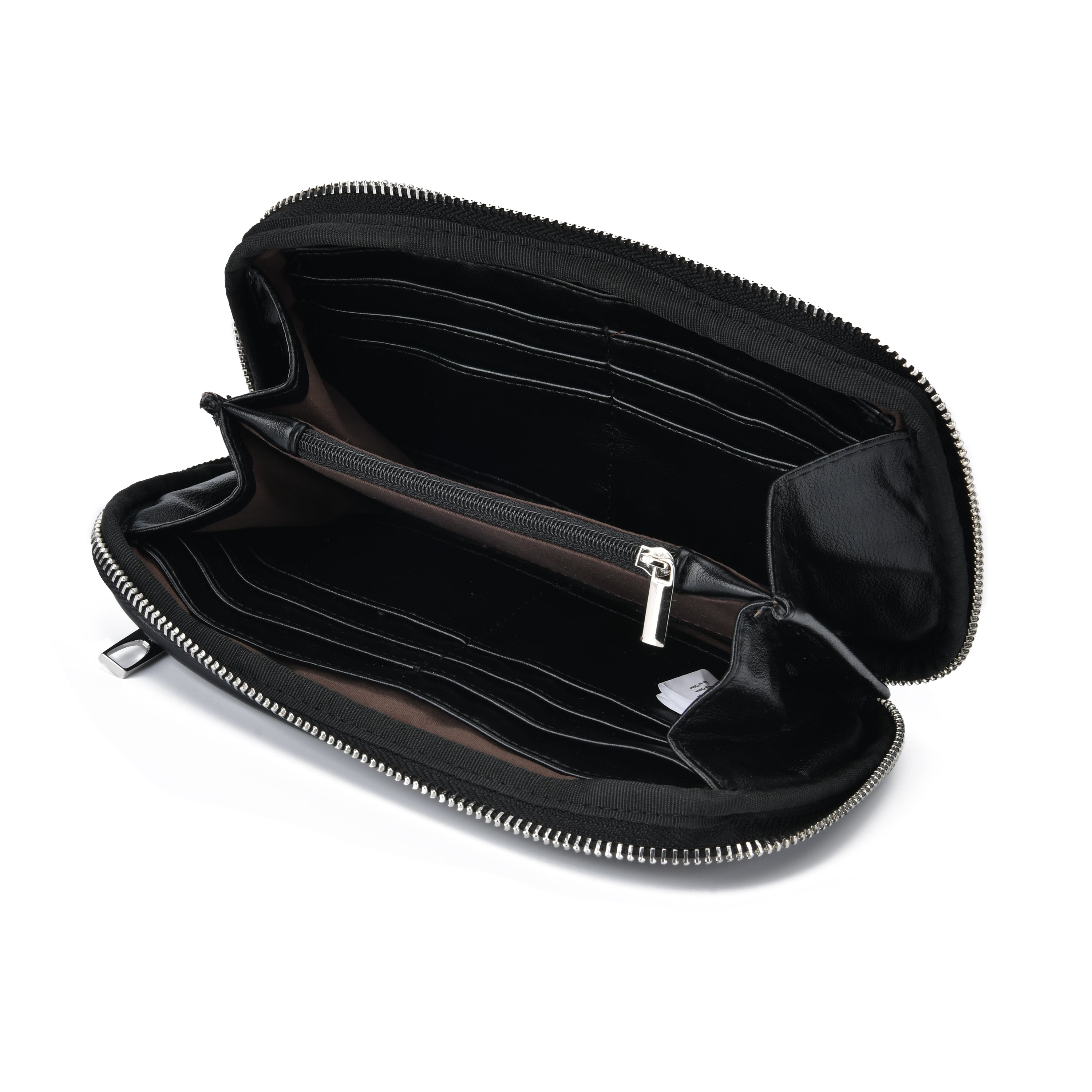 co-lab Voli Quilted Wallet - Black