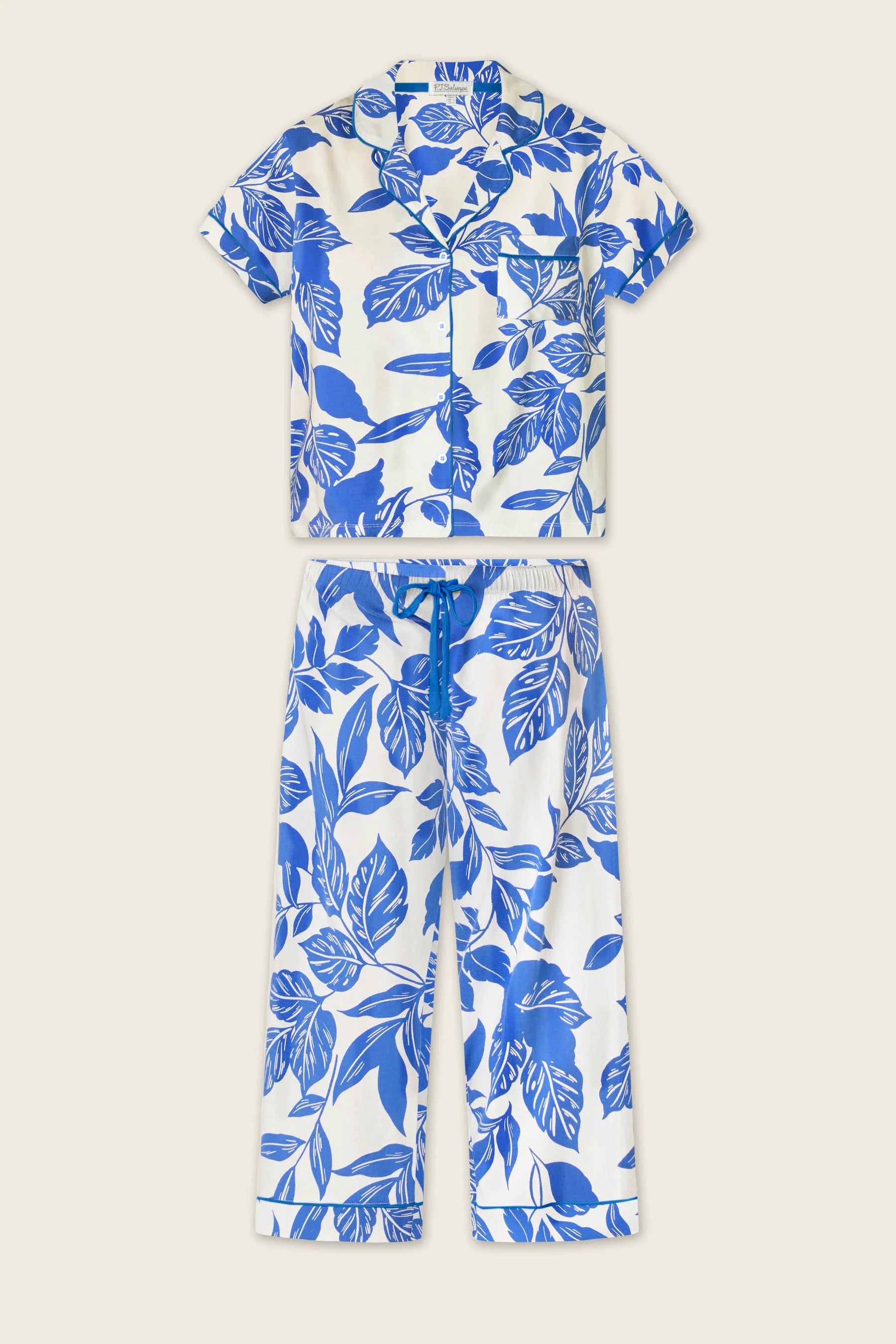 PJ Salvage Whimsy PJ Set - Cobalt