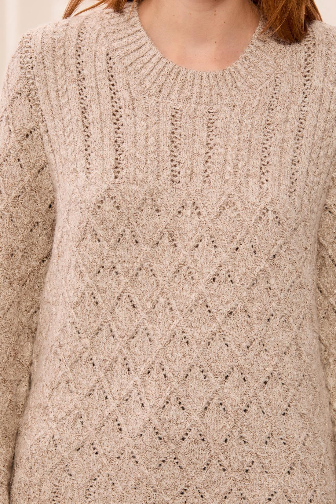 Tribal Farrah Sweater - Copper