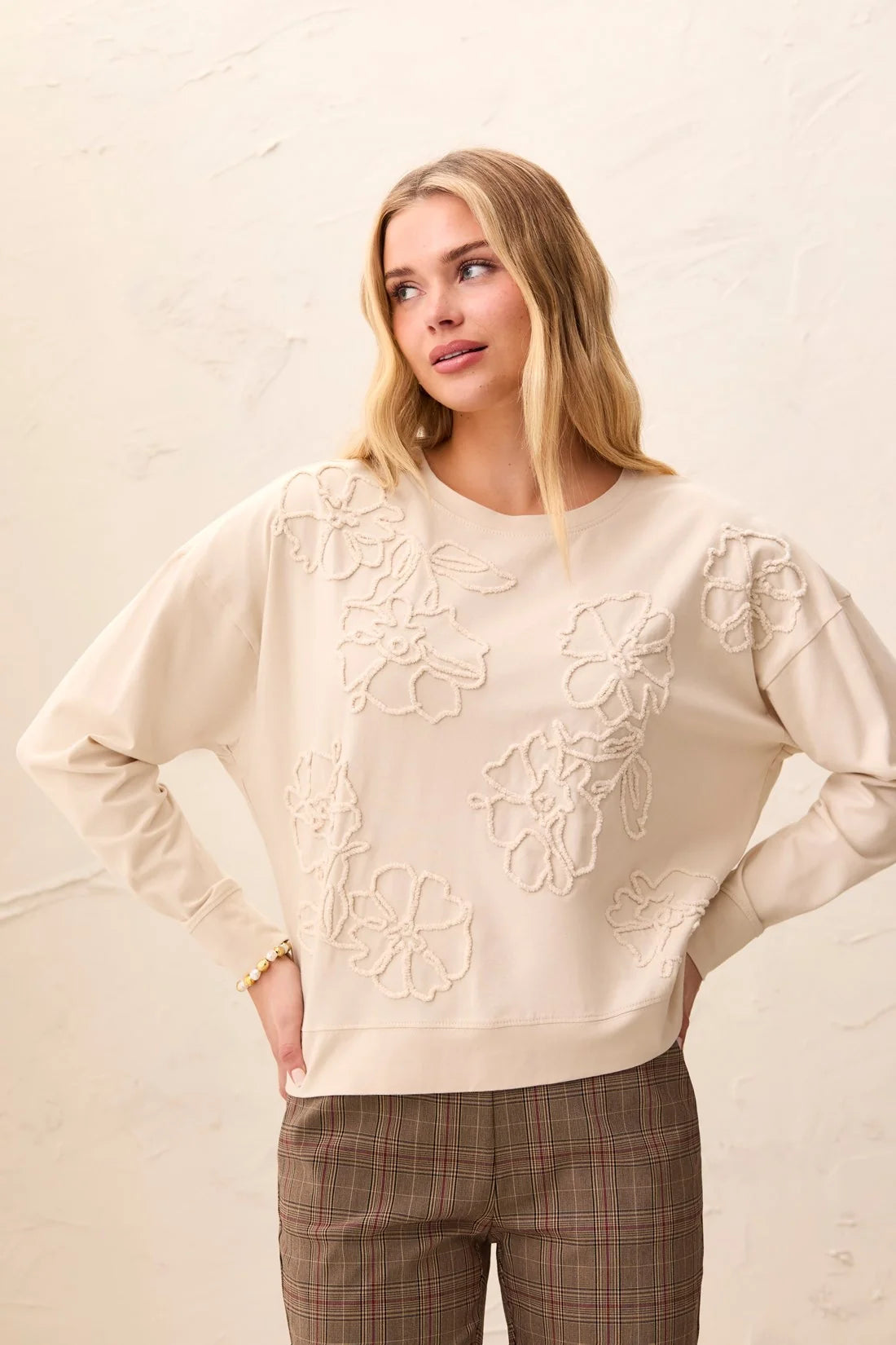 Tribal Cora Top - Birch