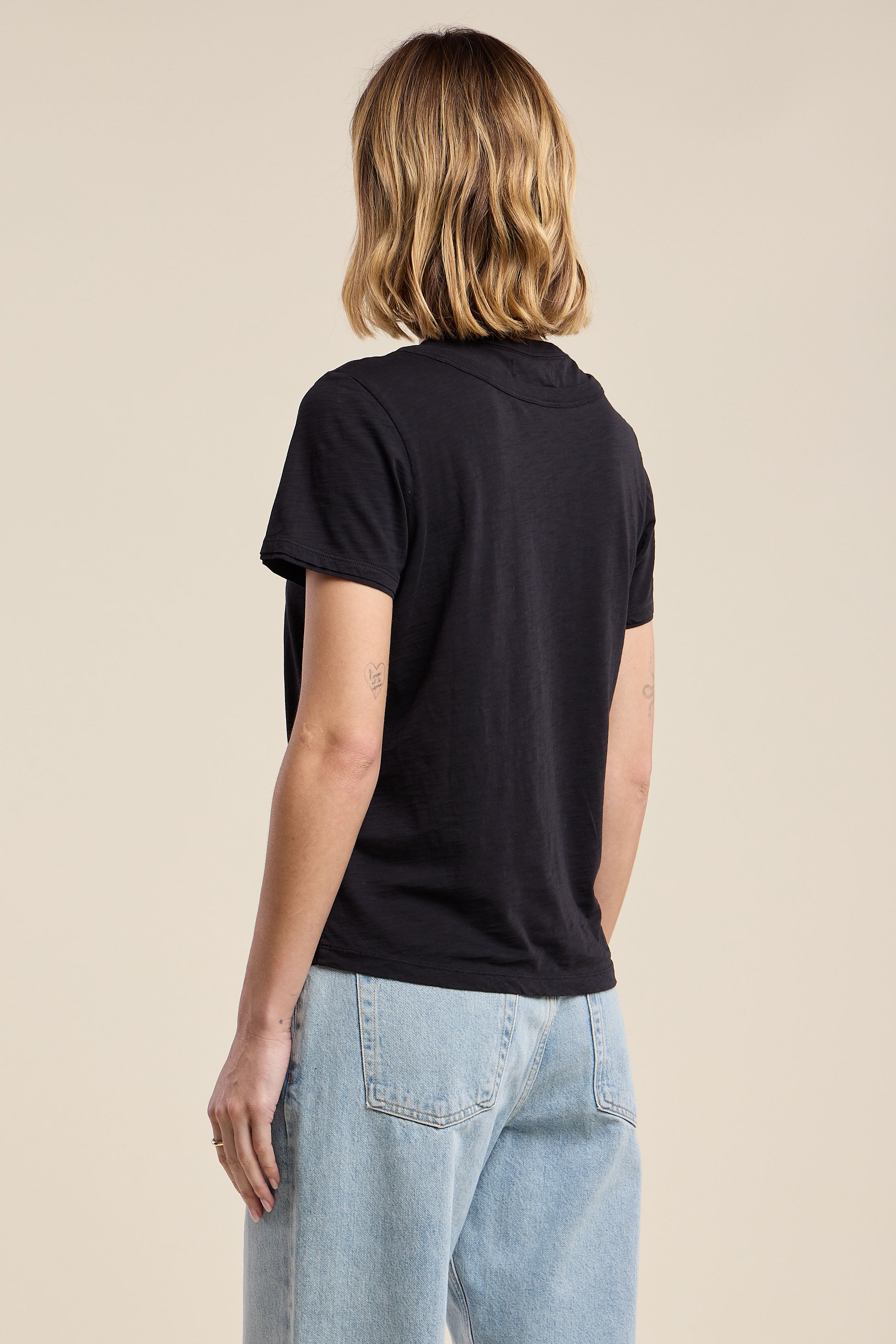 Velvet Cassandra Tee - Black
