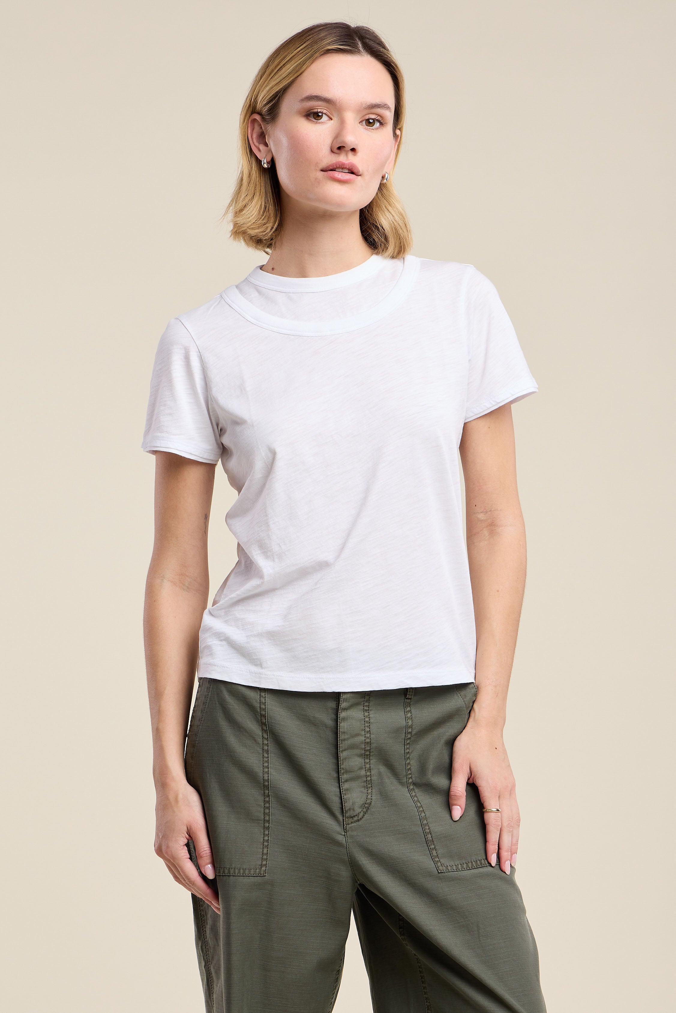 Velvet Cassandra Tee - White