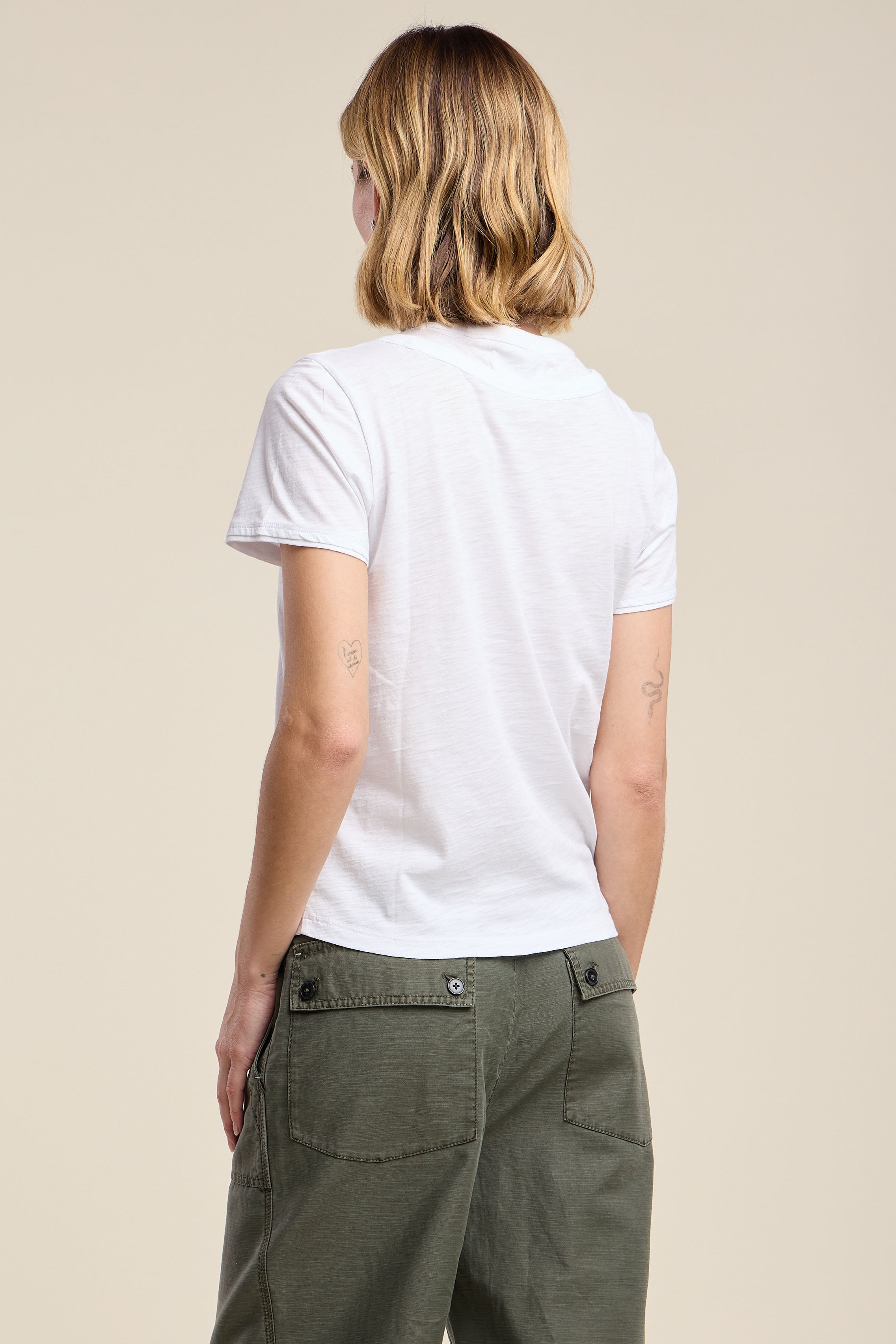 Velvet Cassandra Tee - White
