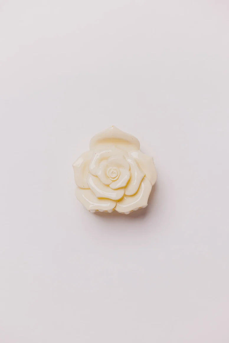 KAXI Rose Midi Claw - Cream