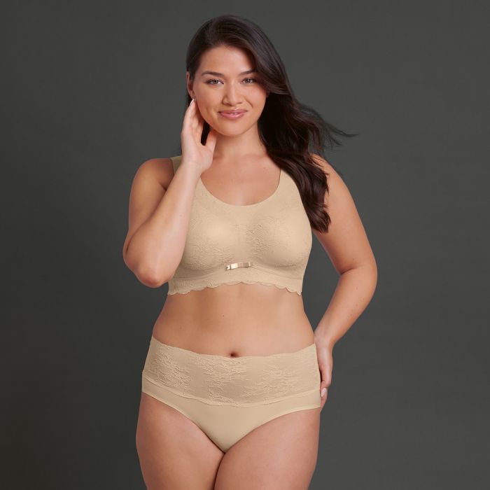 Anita Essential Lace Bralette - Desert