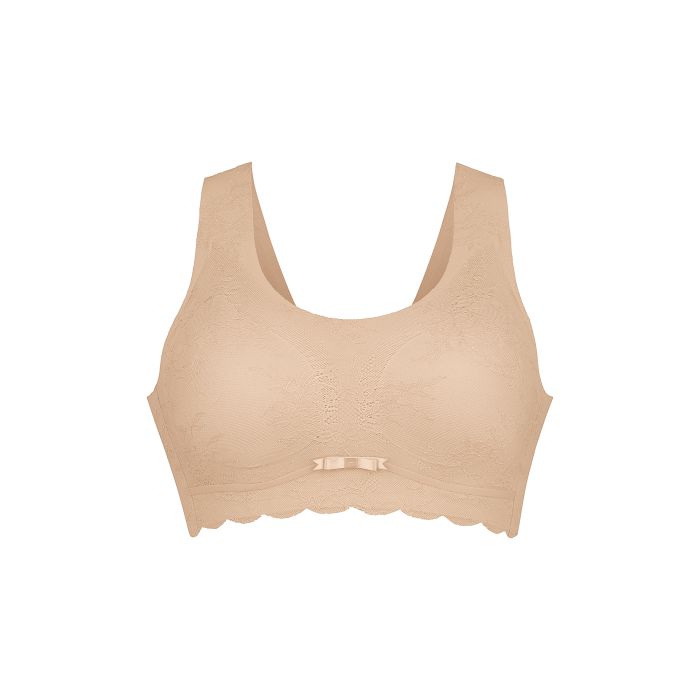 Anita Essential Lace Bralette - Desert