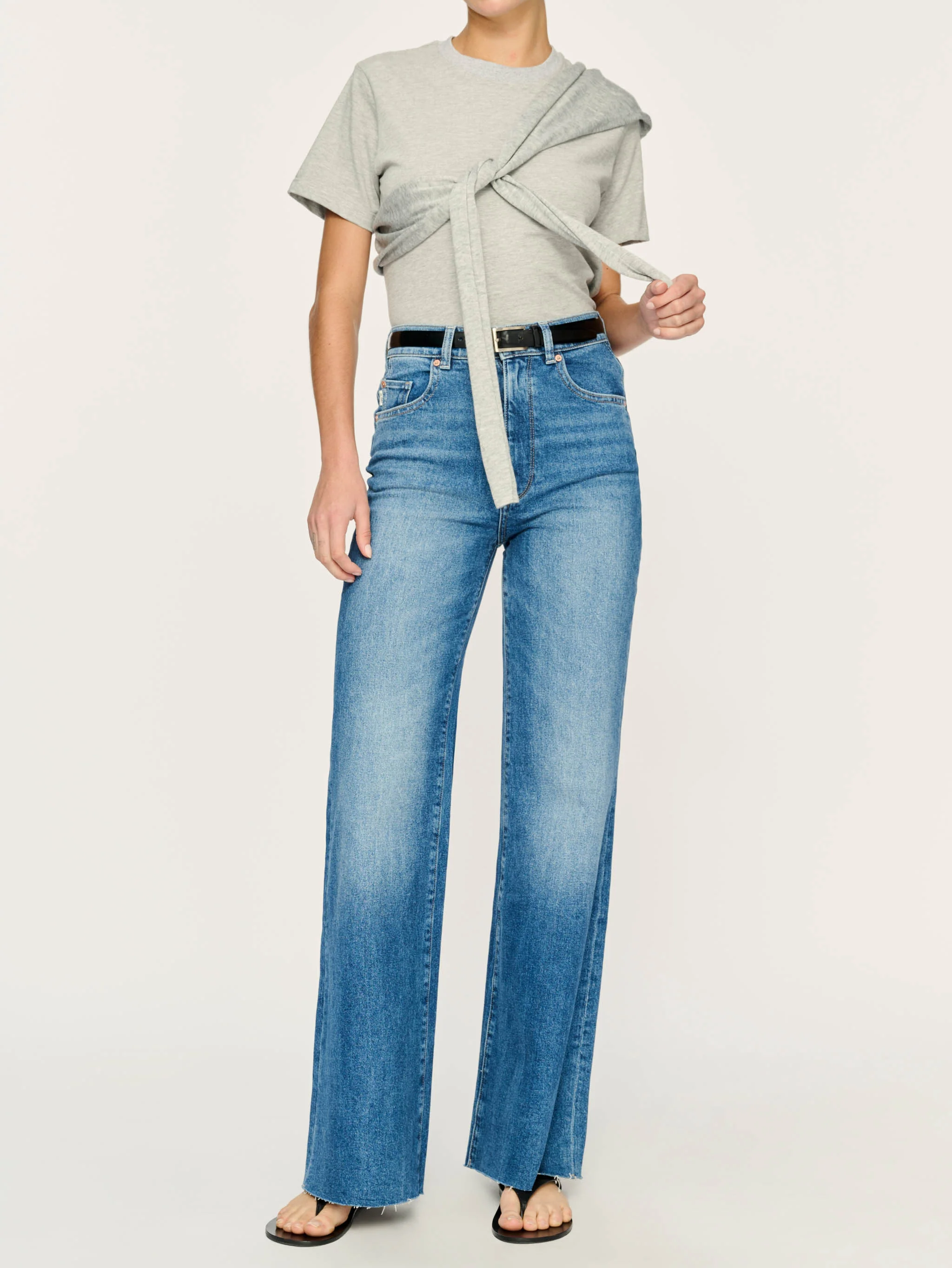 DL1961 Hepburn Wide Leg High Rise - Driggs Clothing - Bottoms - Denim - Premium by DL1961 | Grace the Boutique