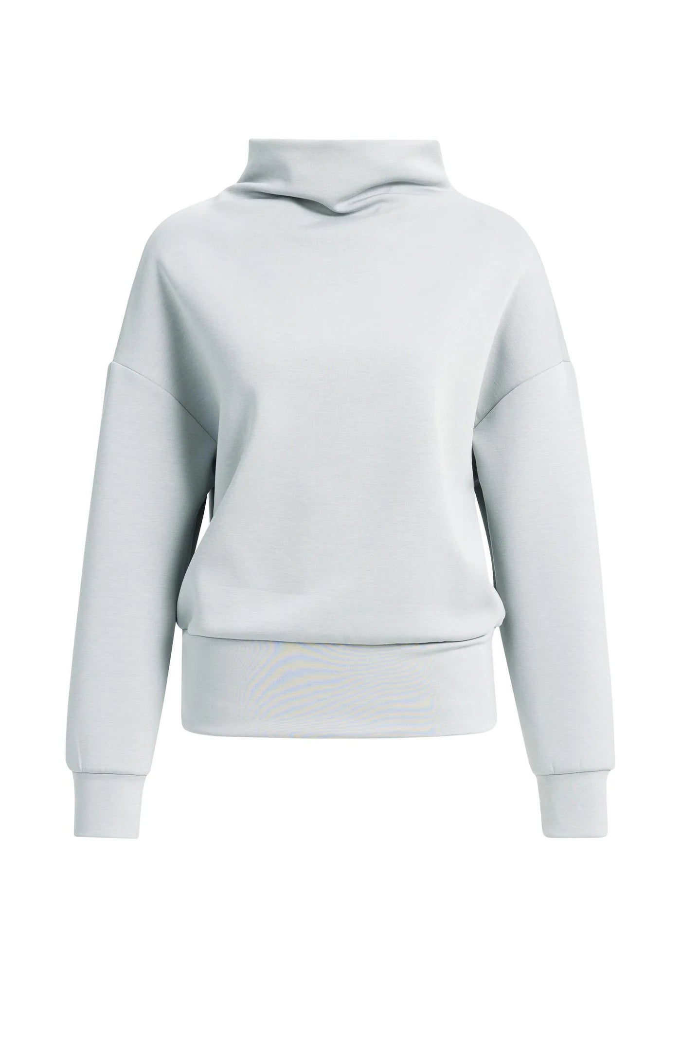 Yaya Drape Neck Sweatshirt - Illusions Grey