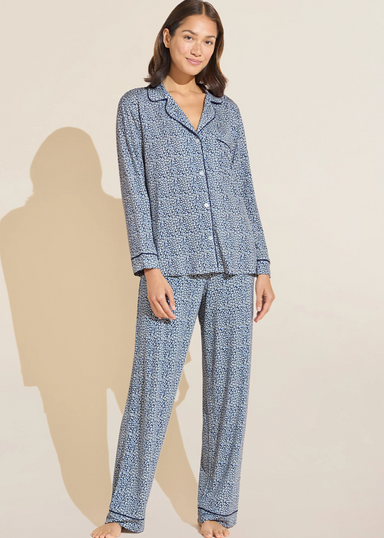 Eberjey Gisele Printed PJ Set - Leopard Spot L Sleepwear - Pajamas by Eberjey | Grace the Boutique