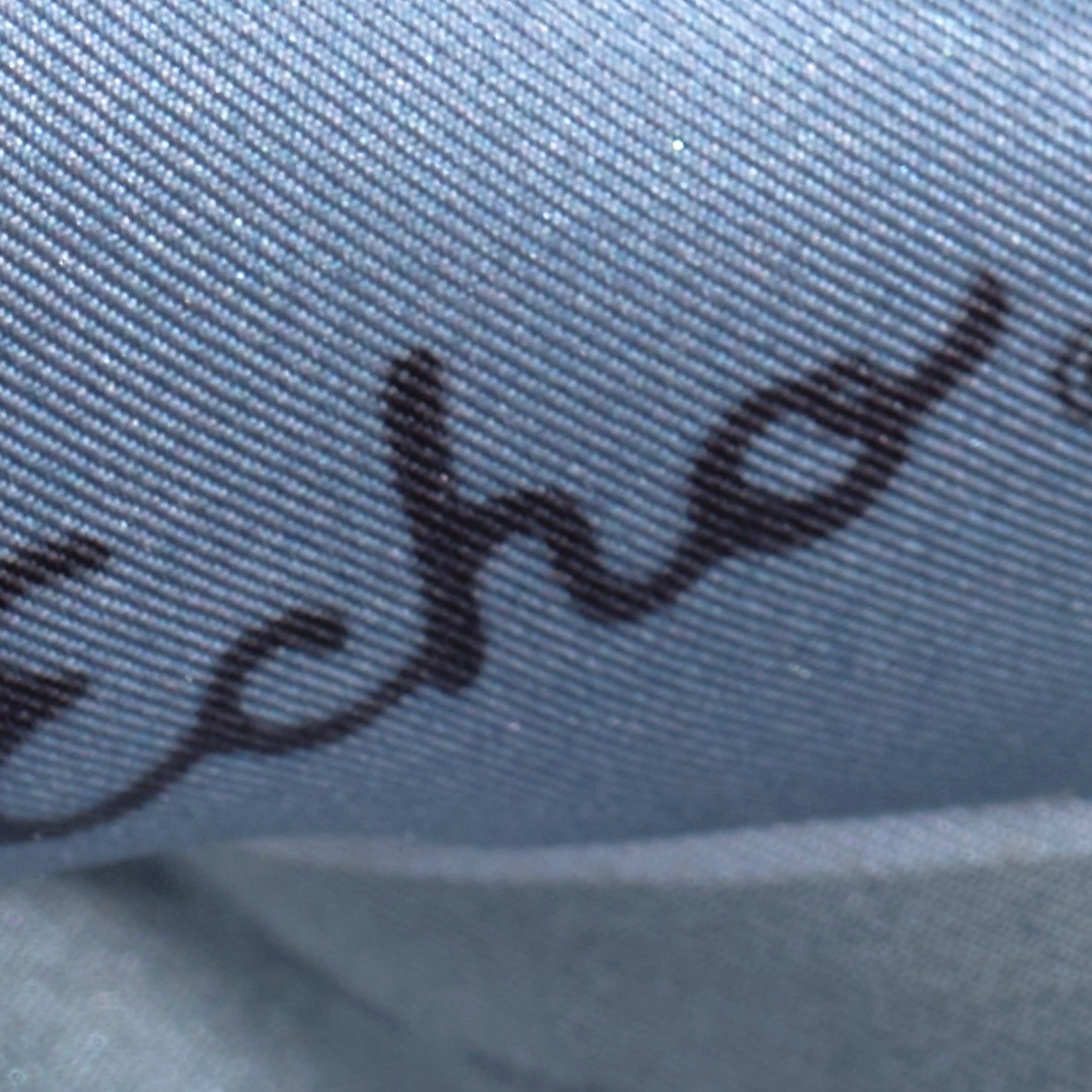 Echo Travel Stickers Silk Square - Blue Shadow