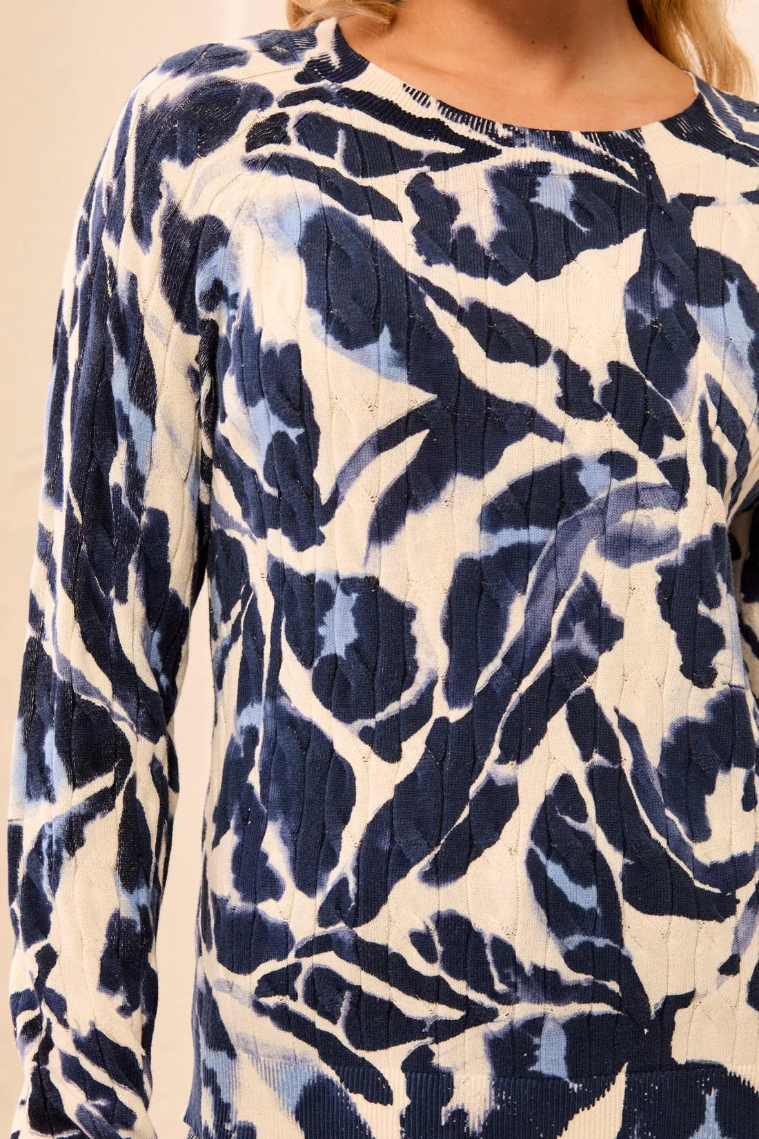 Tribal Eloise Sweater - Blue Fog
