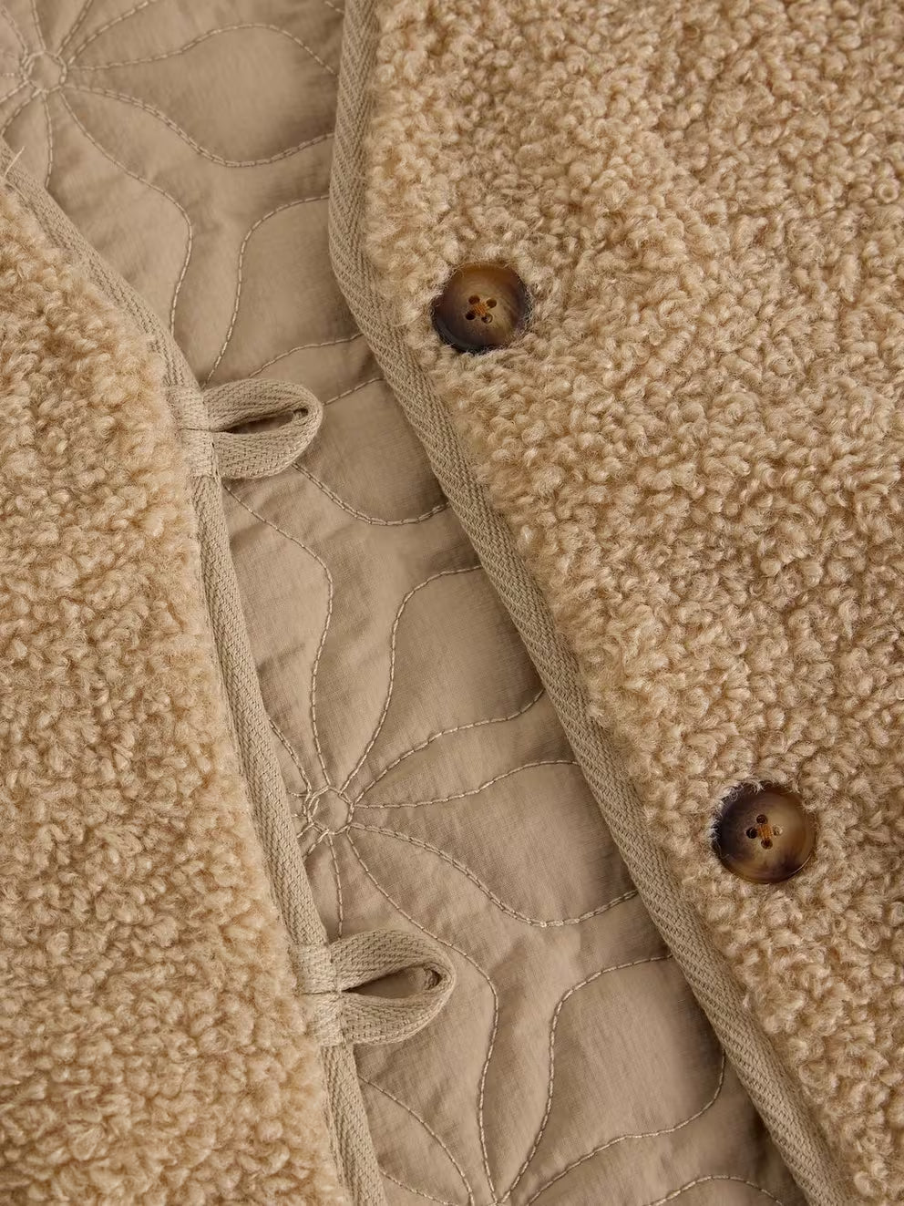 White Stuff Emery Vest - Light Natural