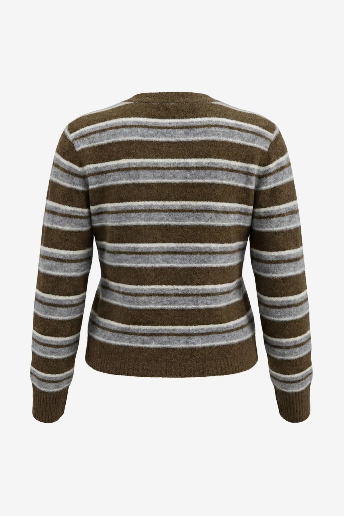 Envii Nada Cardigan - Olive Stripe