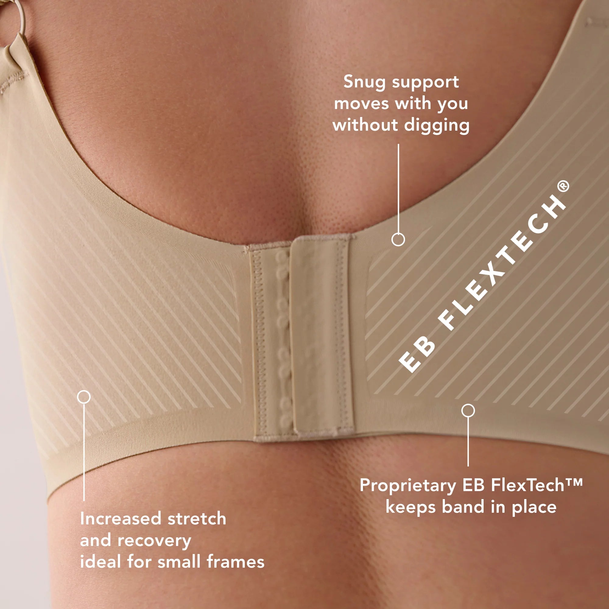 Evelyn & Bobbie The Busty Bra - Sand
