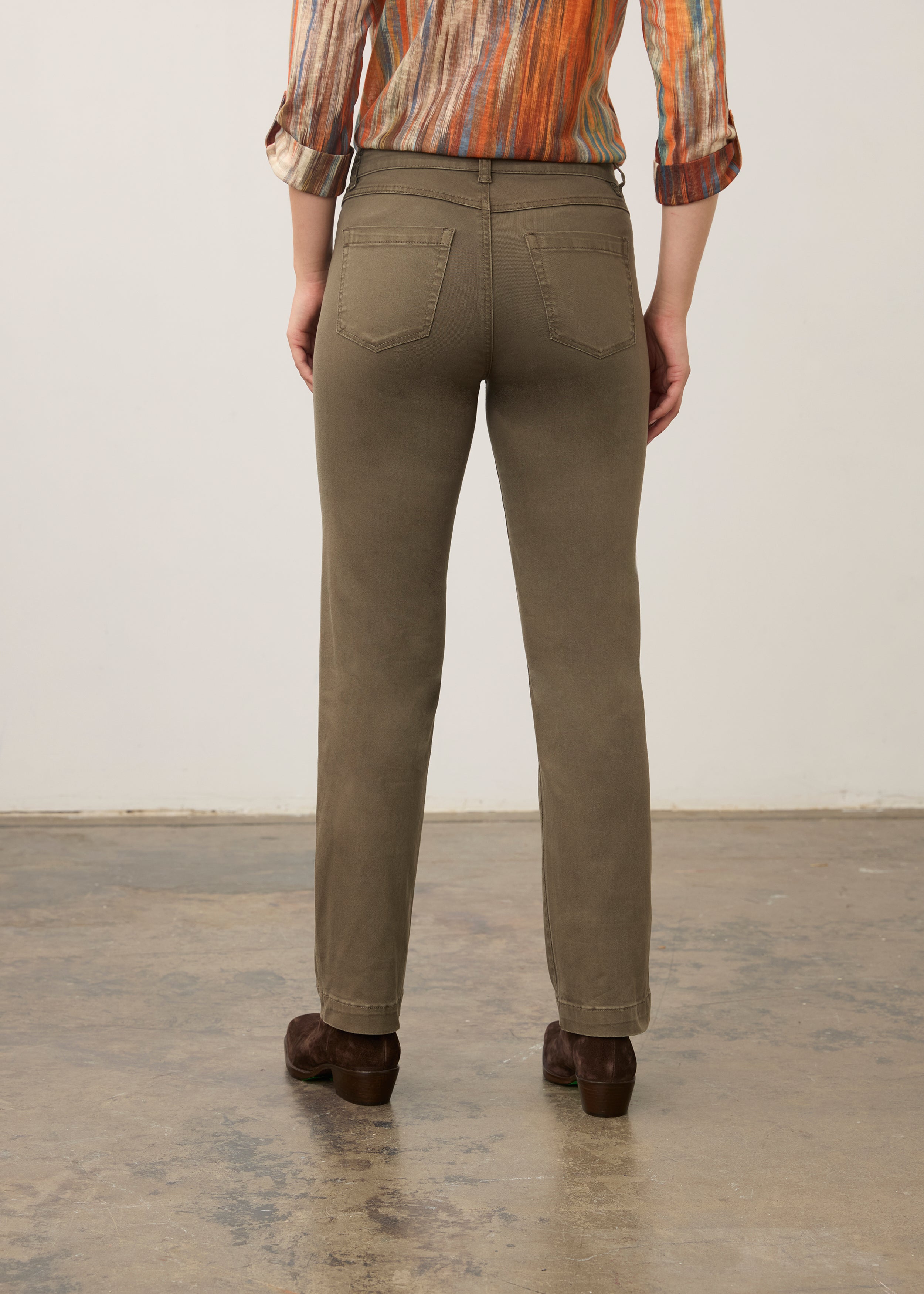 FDJ Christina Straight Leg - Olive