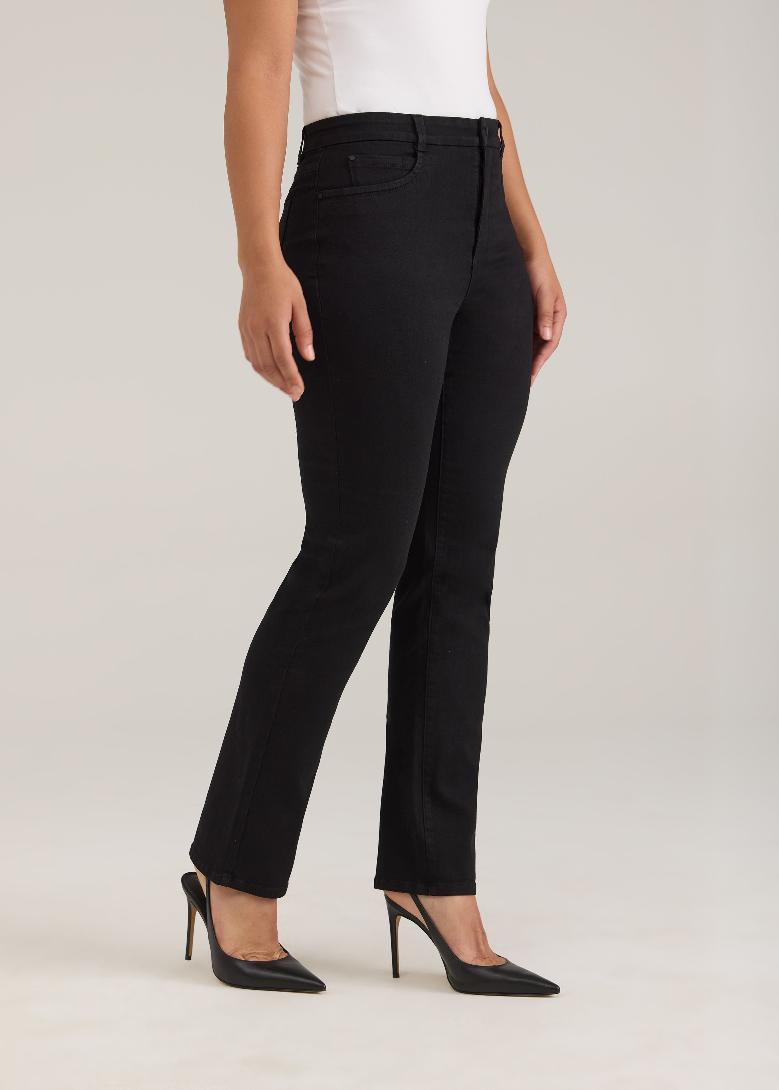FDJ Essentials Onyx Suzanne Straight - Black