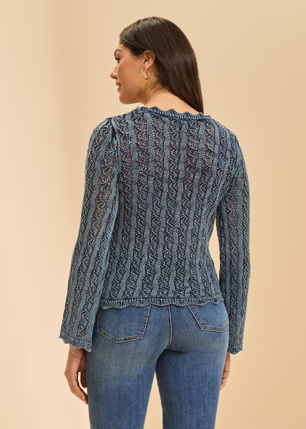 FDJ Garment Dye Sweater - Indigo