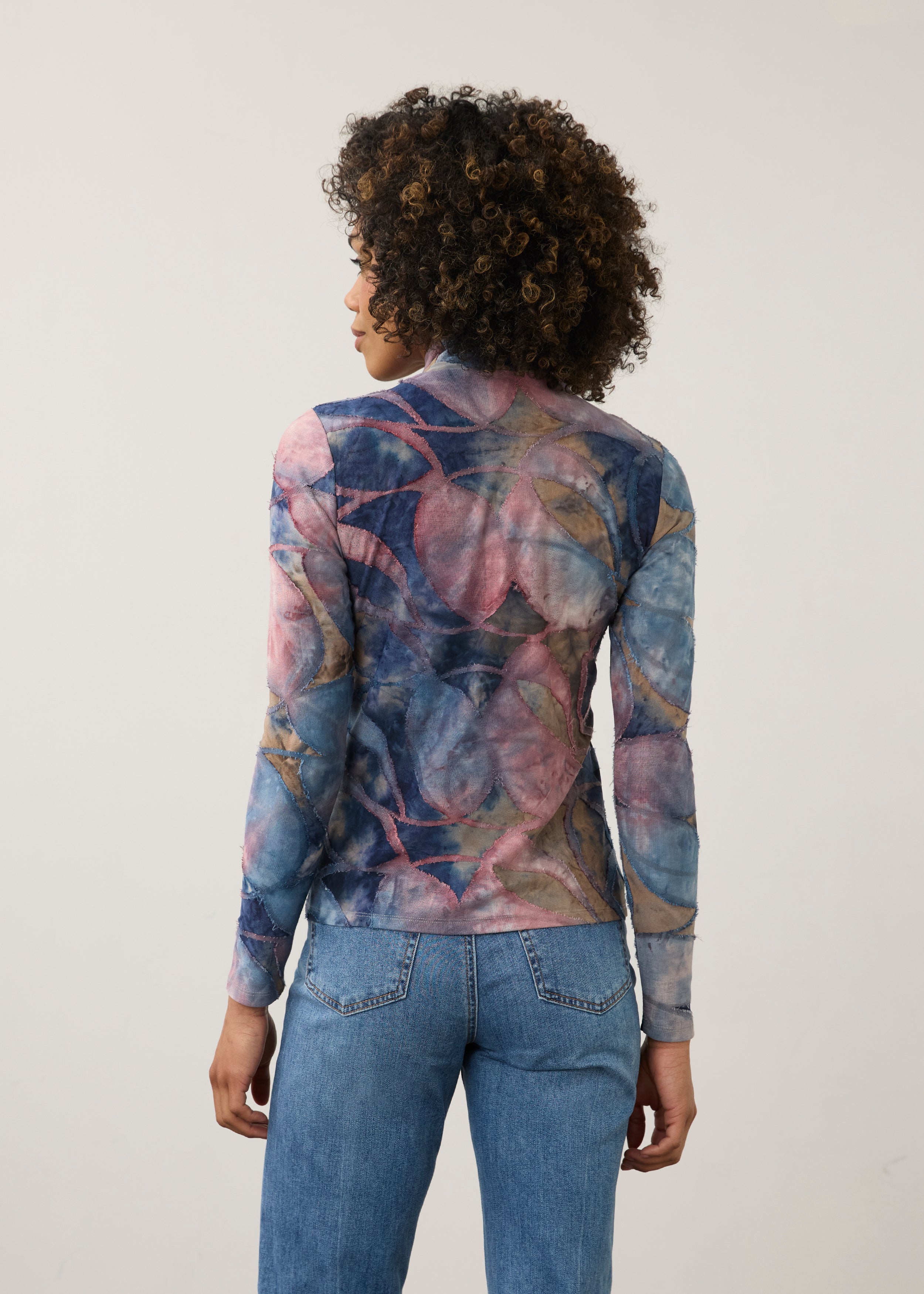 FDJ Long Sleeve Mockneck Top - Equinox