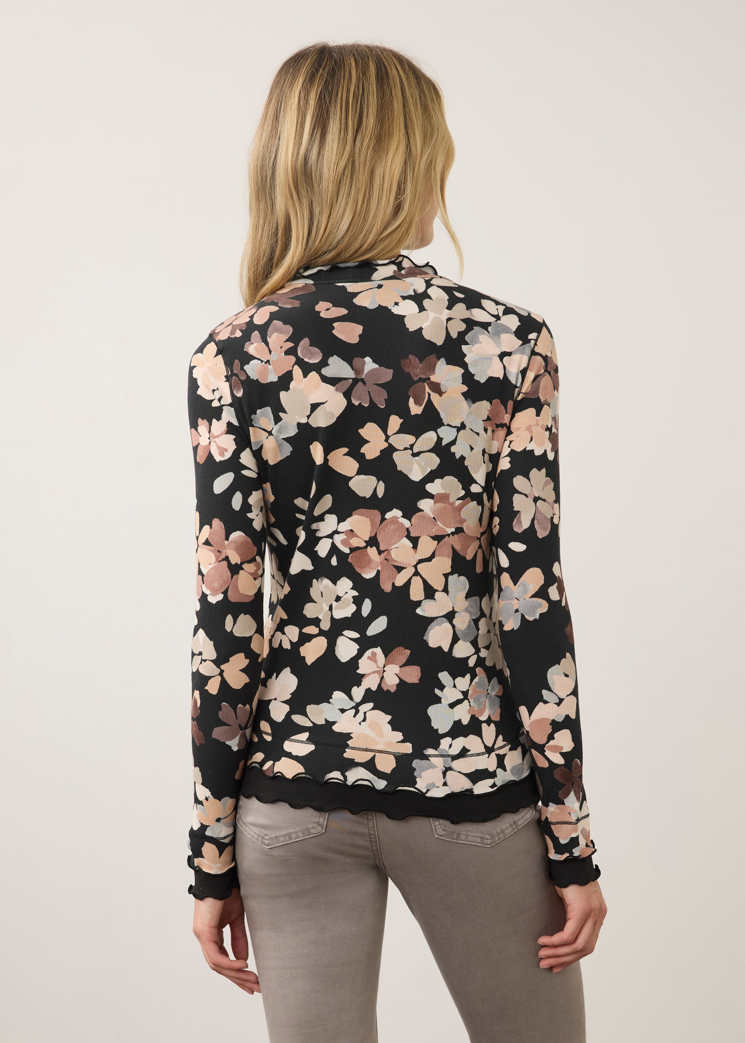 FDJ Mock Neck Top - Neutral