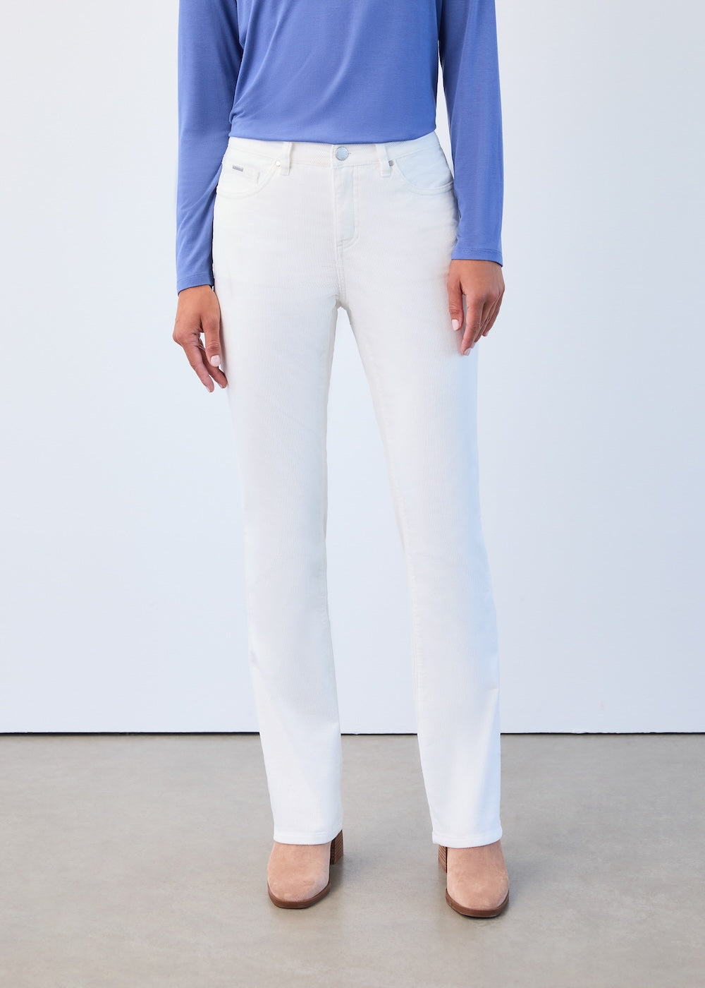 FDJ Olivia Bootleg Cord - Cream