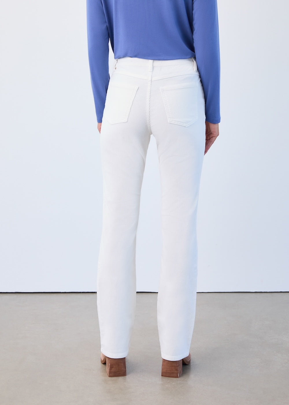 FDJ Olivia Bootleg Cord - Cream