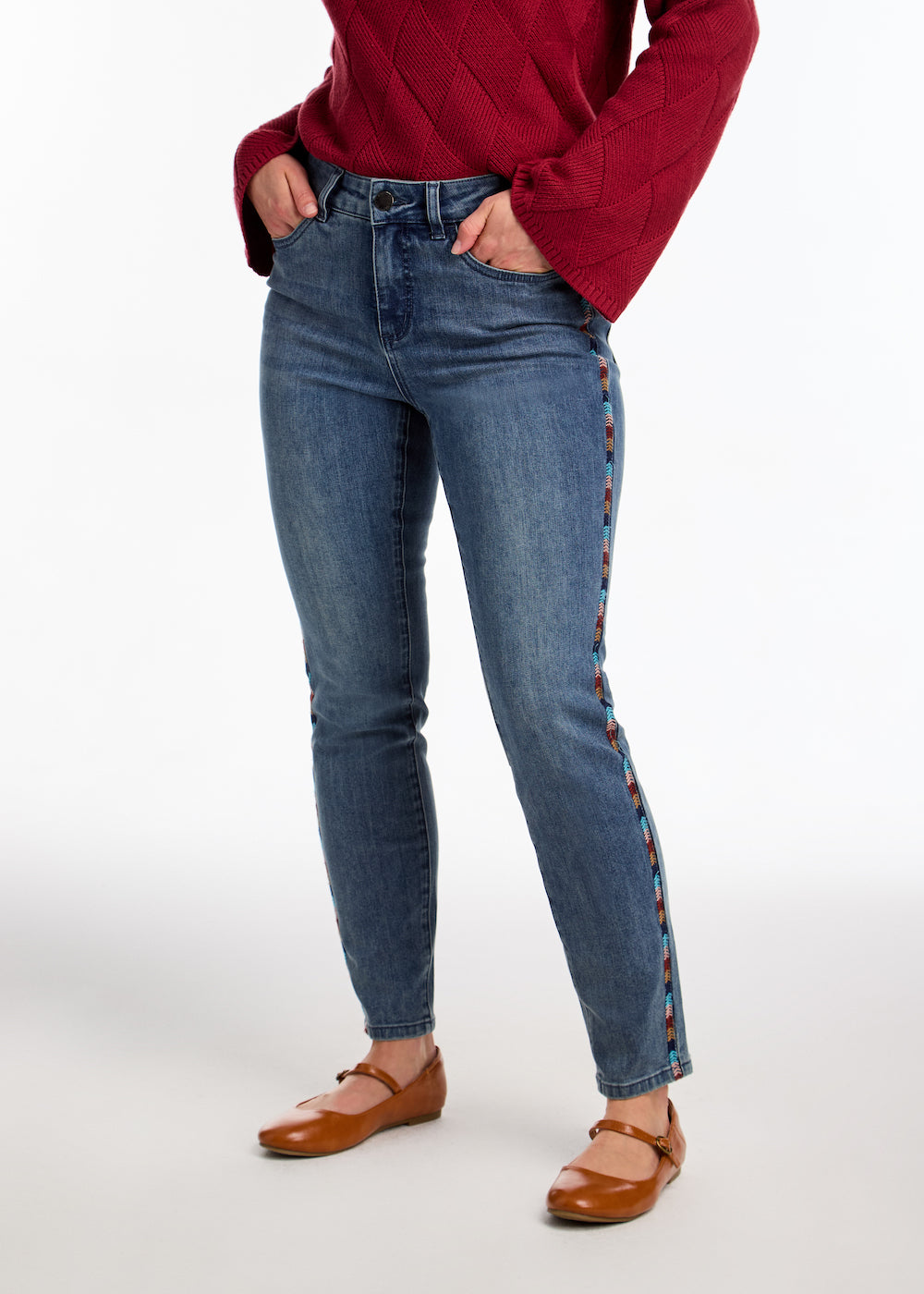 FDJ Olivia Pencil Ankle Jean - Medium Clothing - Bottoms - Denim - Opening by French Dressing Jeans | Grace the Boutique