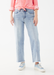 FDJ Olivia Pintuck Wide Ankle - Pale Wash Clothing - Bottoms - Denim - Opening by French Dressing Jeans | Grace the Boutique