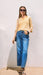 FDJ Olivia Wide Ankle - Medium Blue Clothing - Bottoms - Denim - Opening by French Dressing Jeans | Grace the Boutique