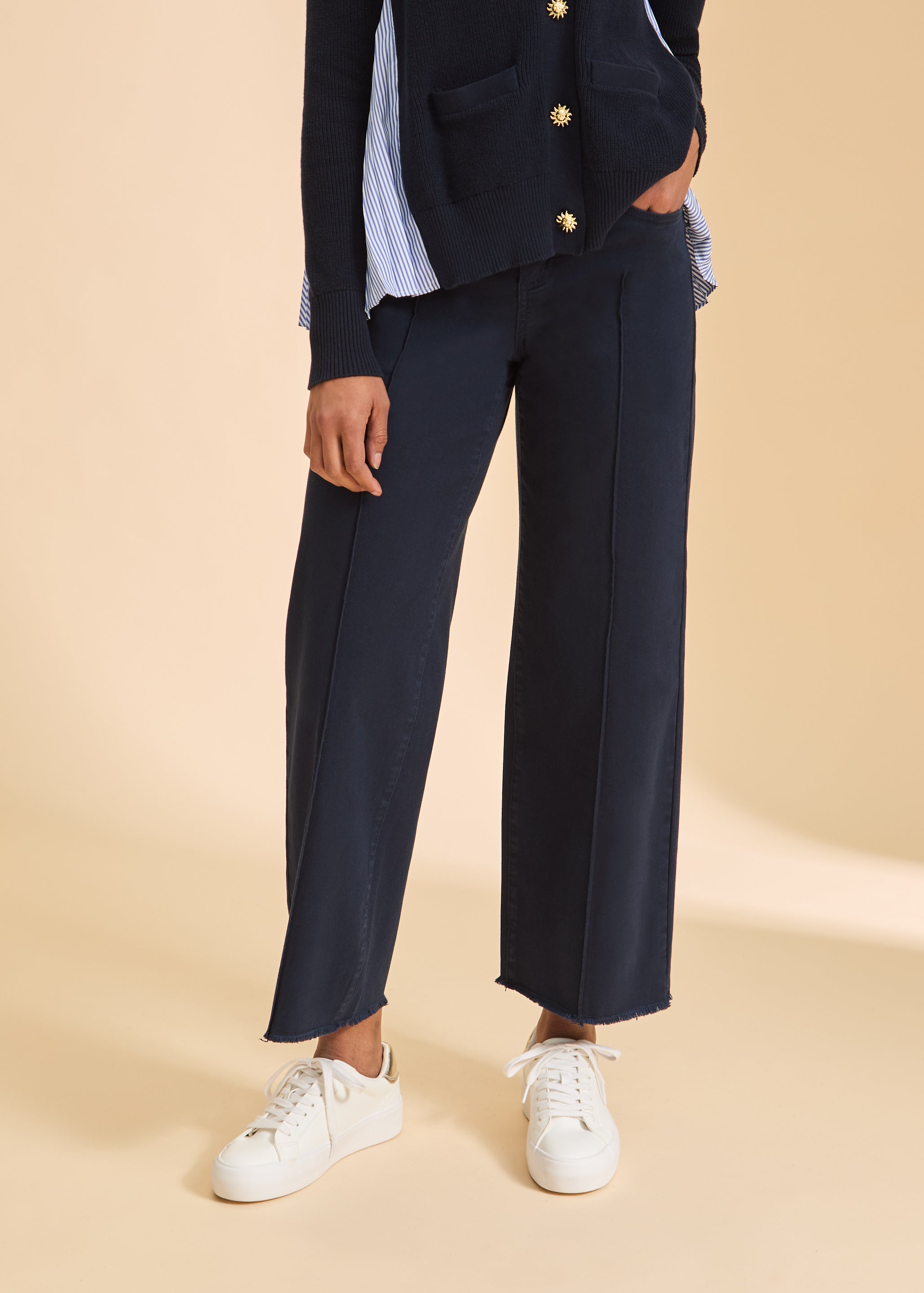 FDJ Olivia Wide Ankle - Navy